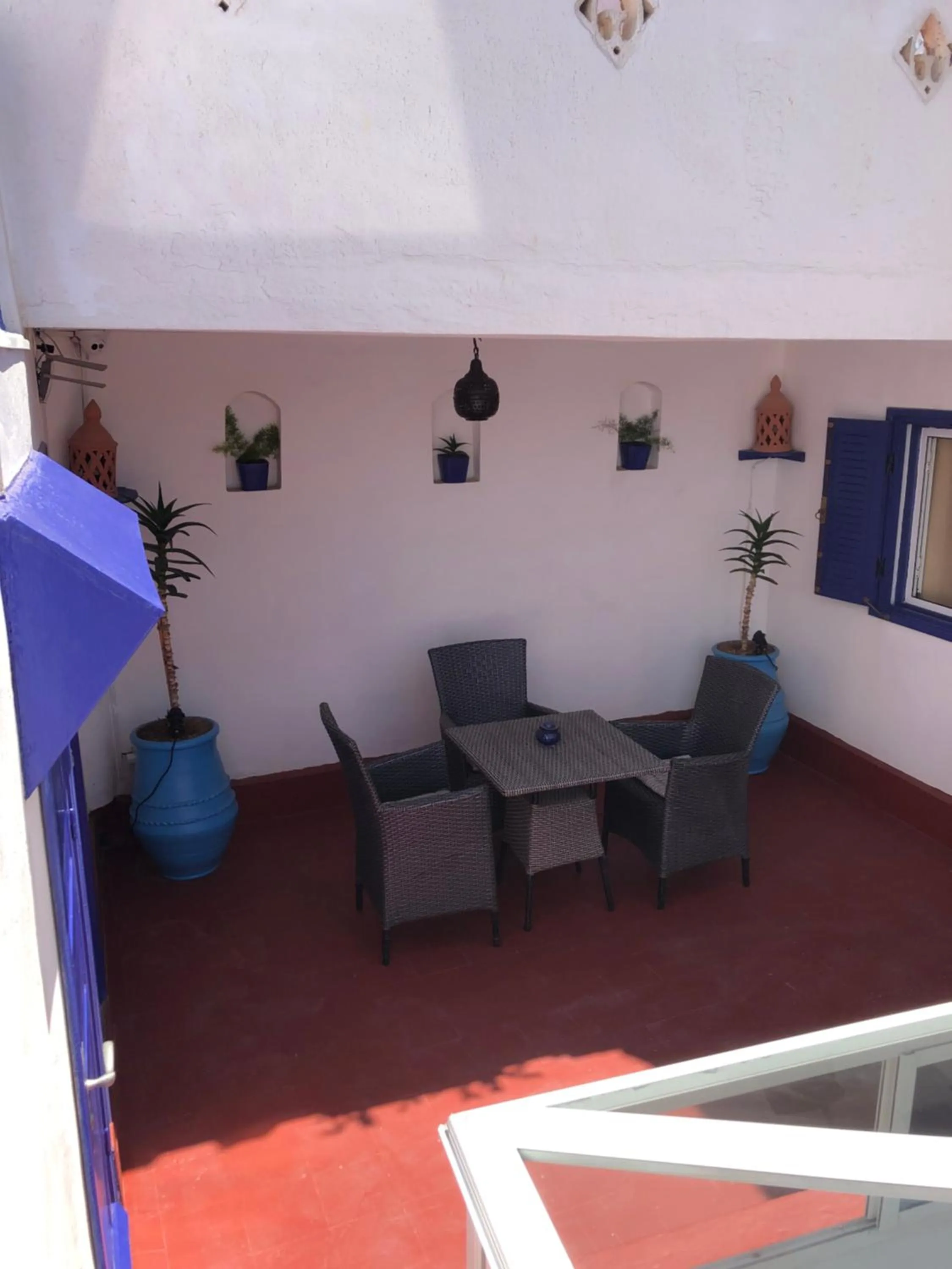 Balcony/Terrace in Riad Gloria