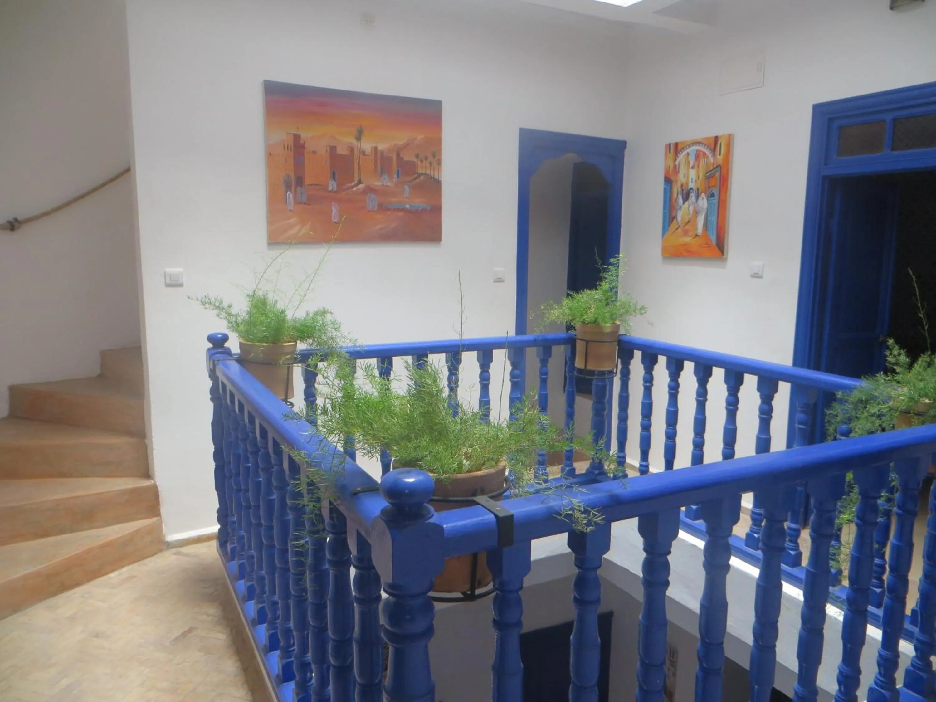 Balcony/Terrace in Riad Gloria