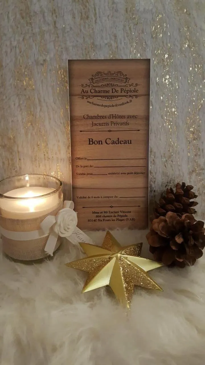 Logo/Certificate/Sign in Au Charme de Pépiole