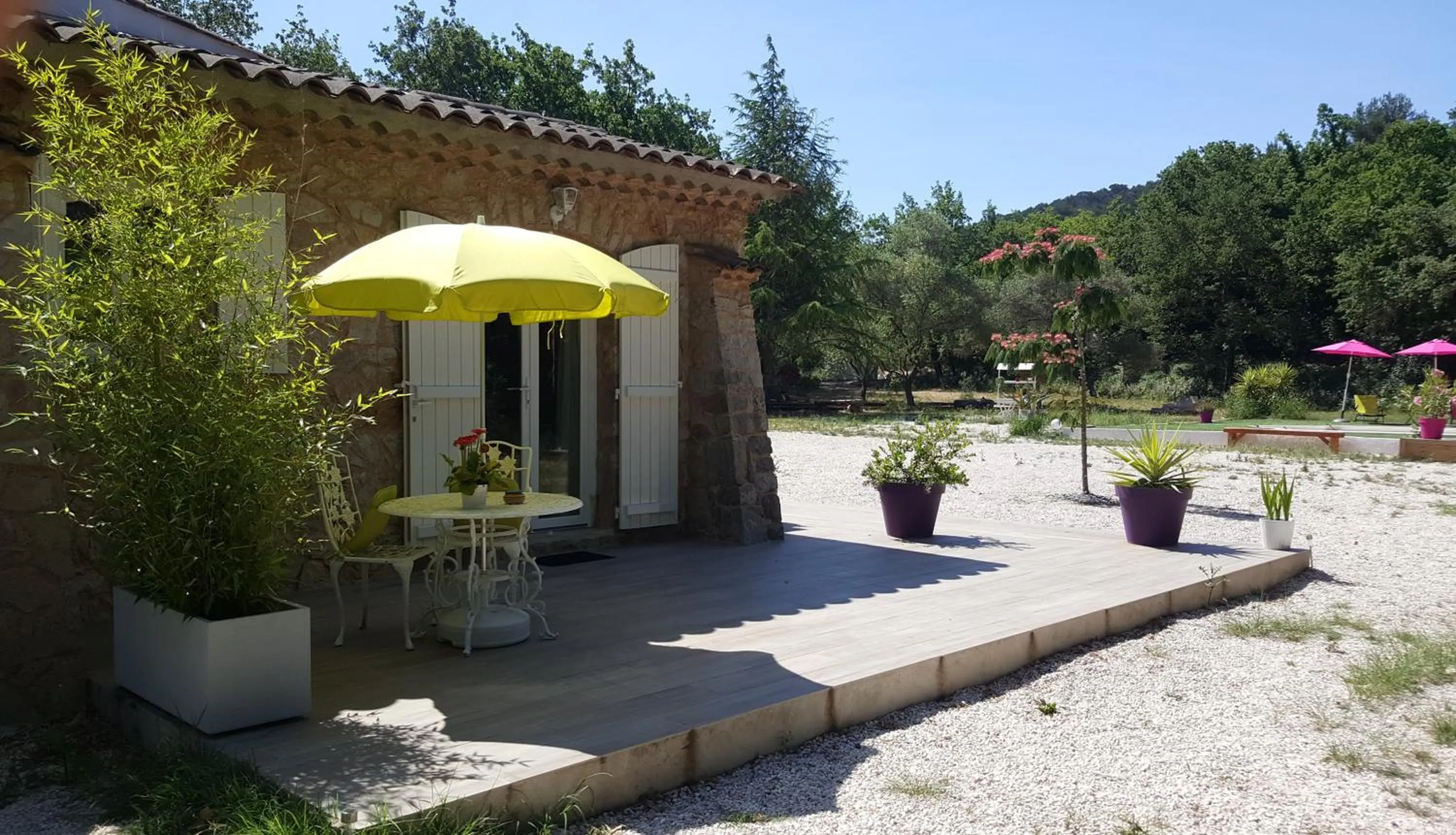 Balcony/Terrace in Au Charme de Pépiole