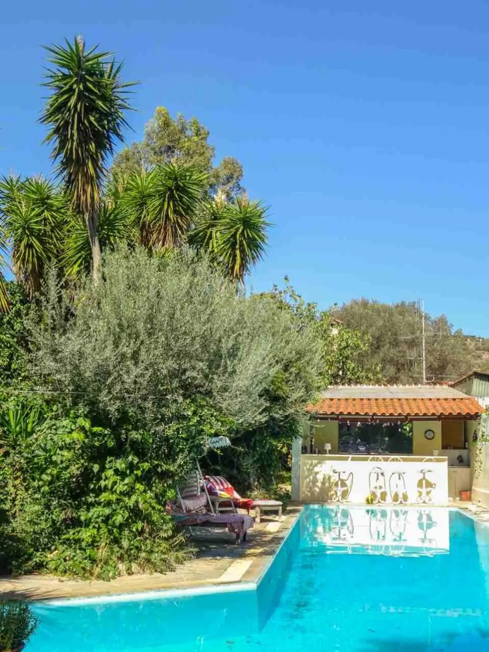 Swimming pool in St. Thomas Bed and Breakfast