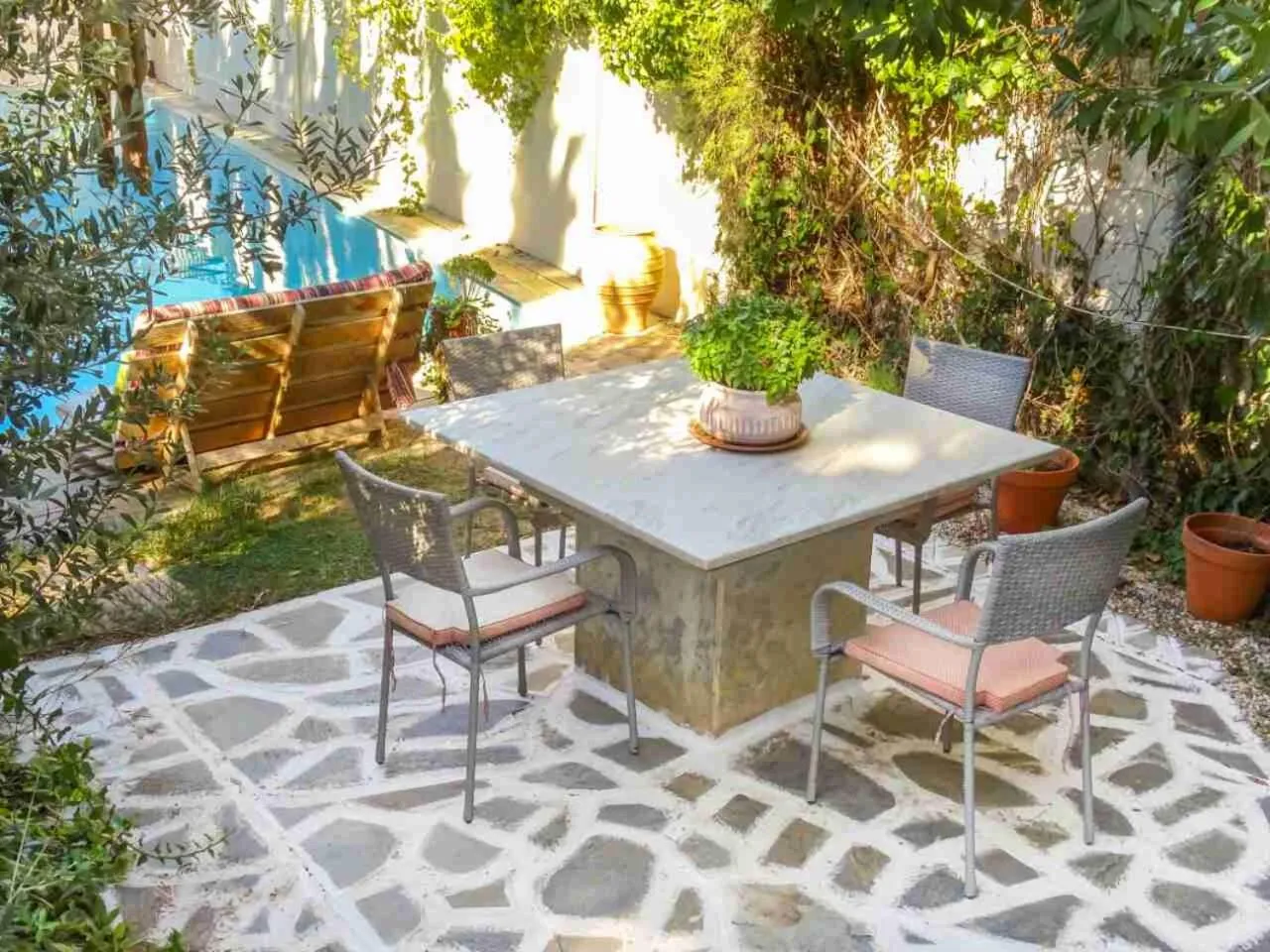 Balcony/Terrace in St. Thomas Bed and Breakfast