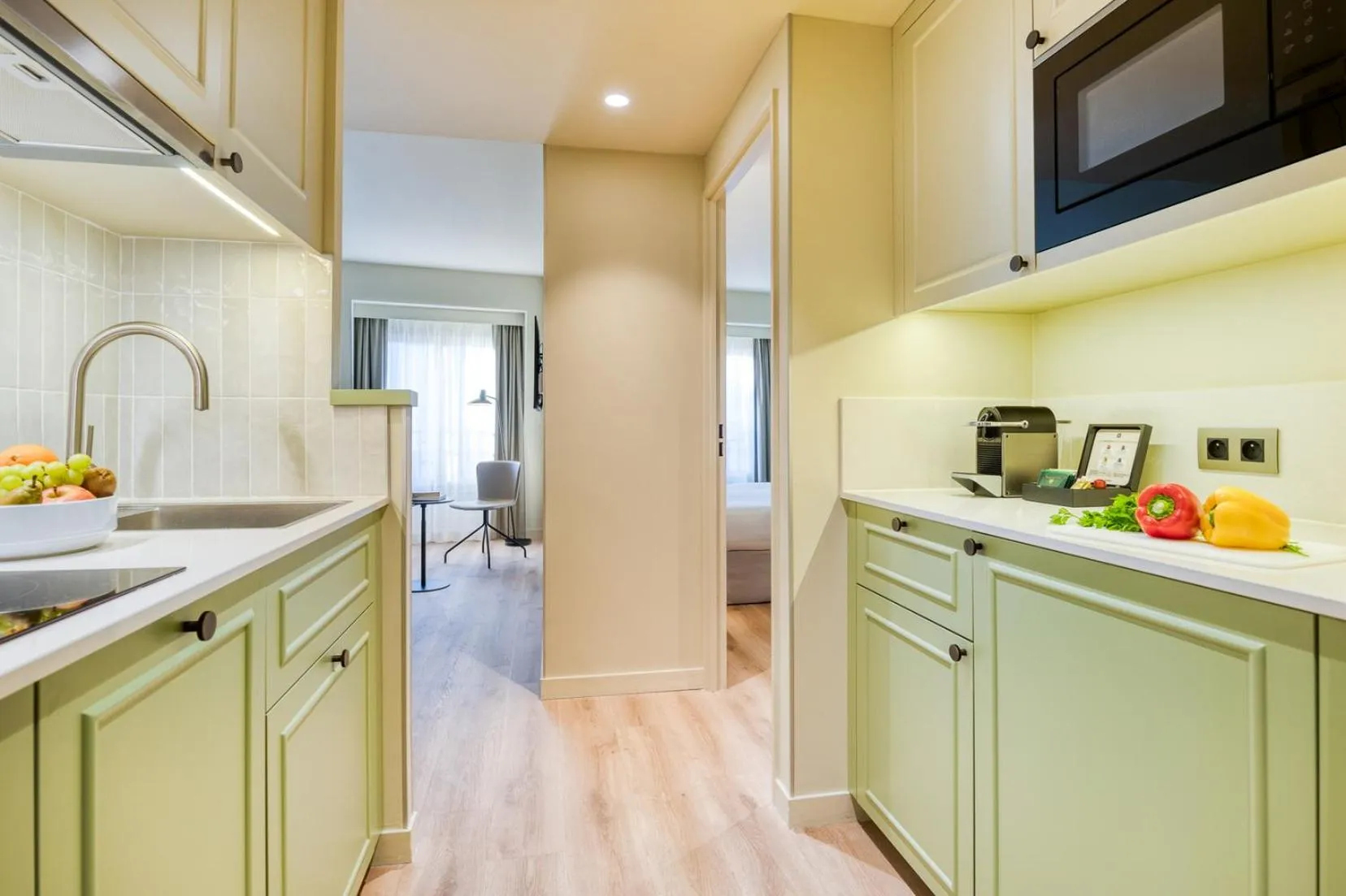 Kitchen or kitchenette in Citadines Les Halles Paris