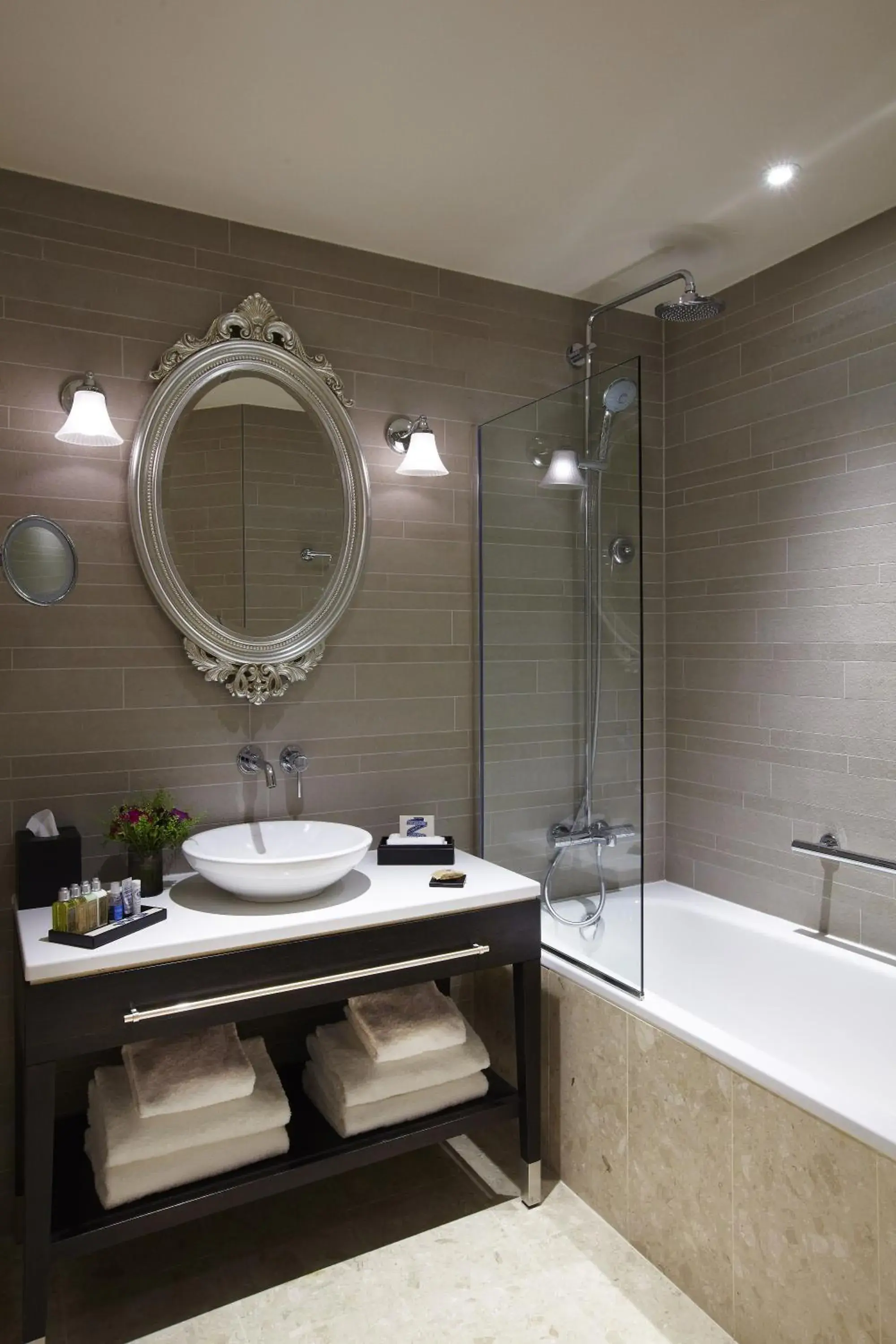 Bathroom in La Clef Louvre Paris by The Crest Collection Bathroom in La Clef Louvre Paris by The Crest Collection