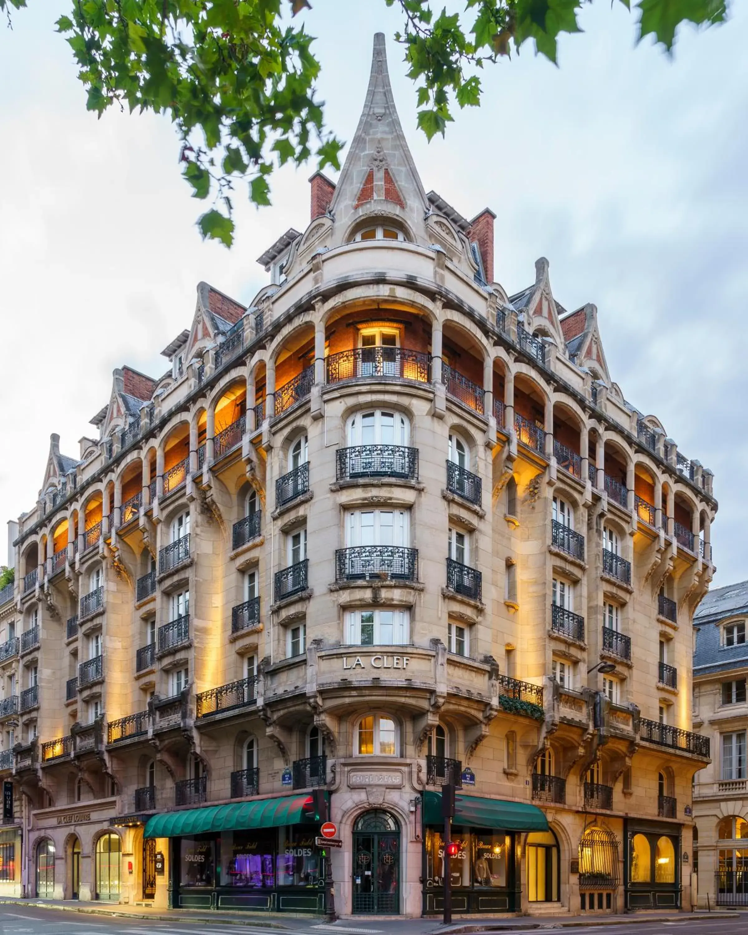 Facade/entrance in La Clef Louvre Paris by The Crest Collection Facade/entrance in La Clef Louvre Paris by The Crest Collection