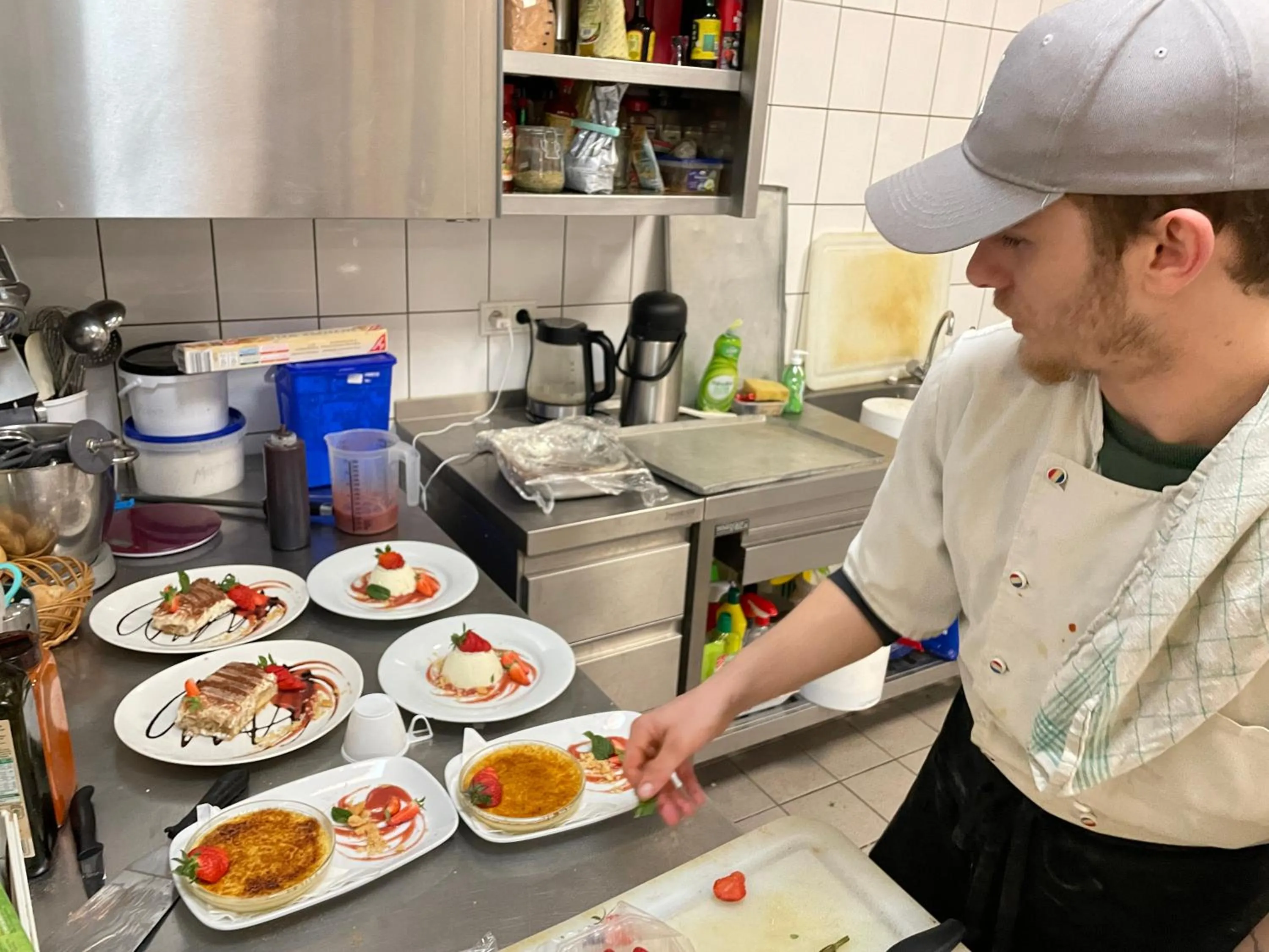 kitchen in dS Hotel Gronau