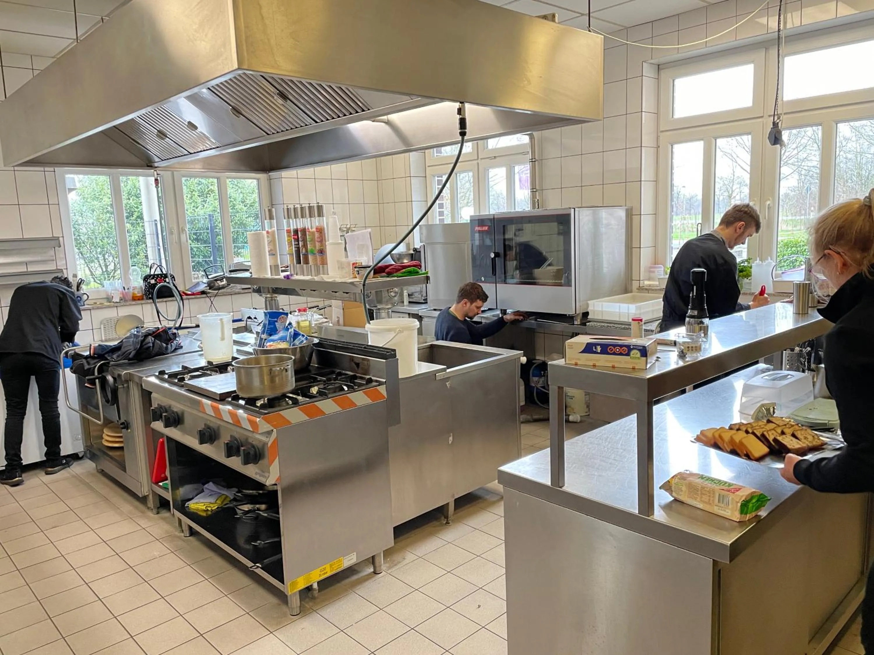 kitchen in dS Hotel Gronau