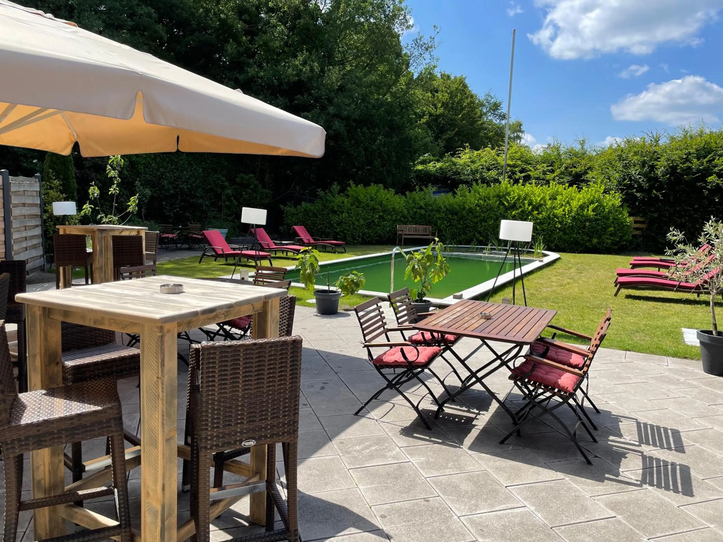 Balcony/Terrace in dS Hotel Gronau