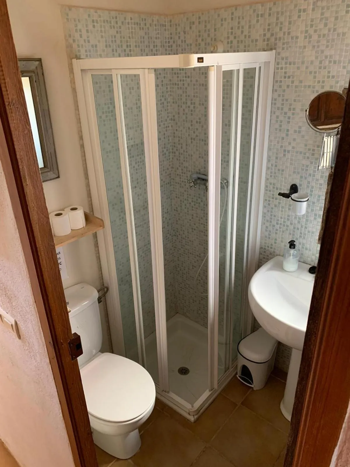 Bathroom in Casa Rural La Navarra