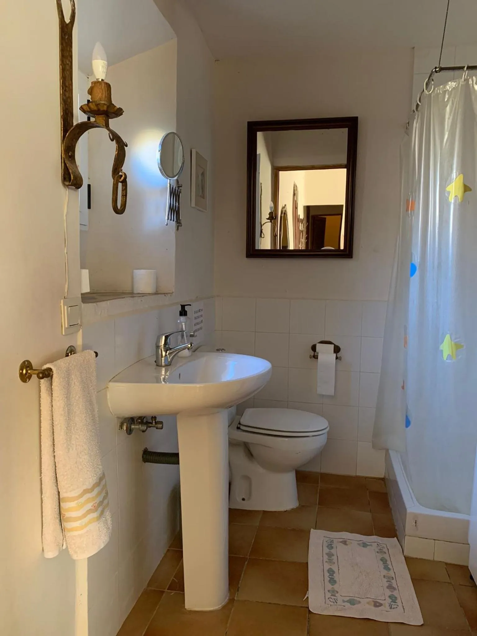 Bathroom in Casa Rural La Navarra