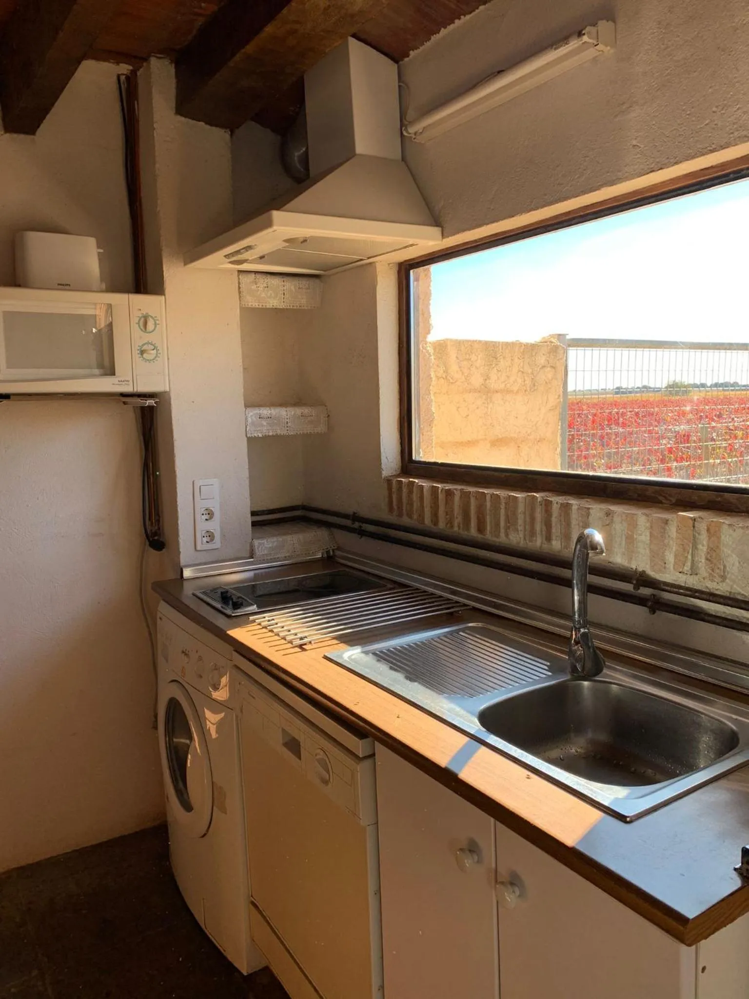 Kitchen or kitchenette in Casa Rural La Navarra
