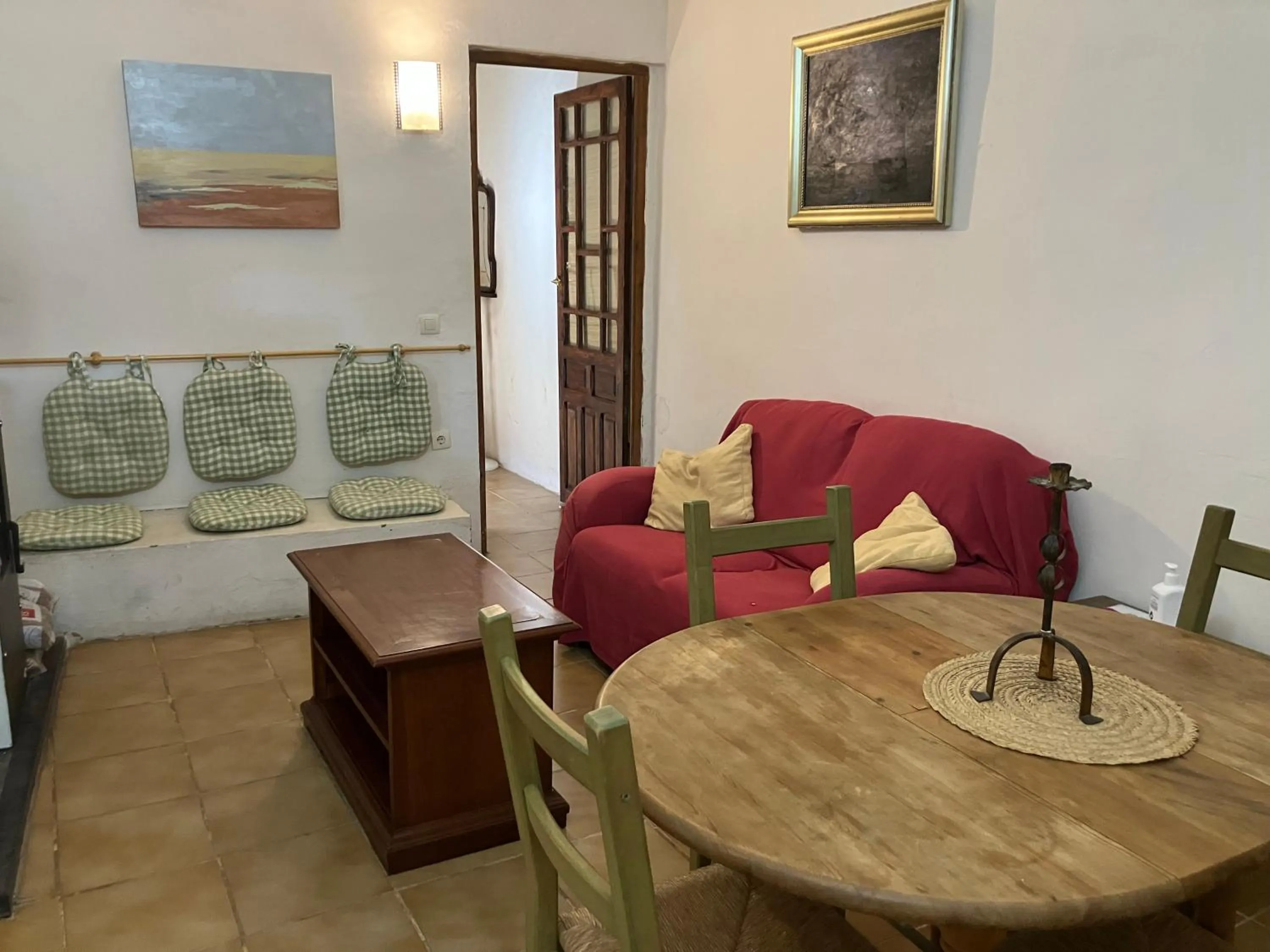 Living room in Casa Rural La Navarra