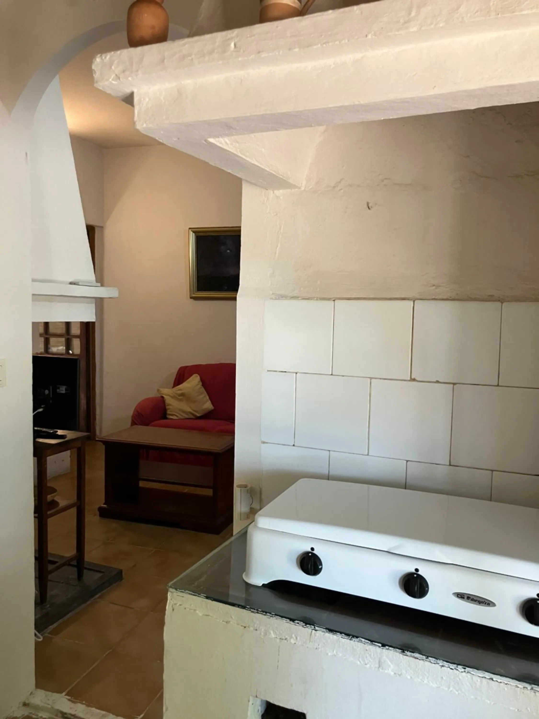 Kitchen or kitchenette in Casa Rural La Navarra