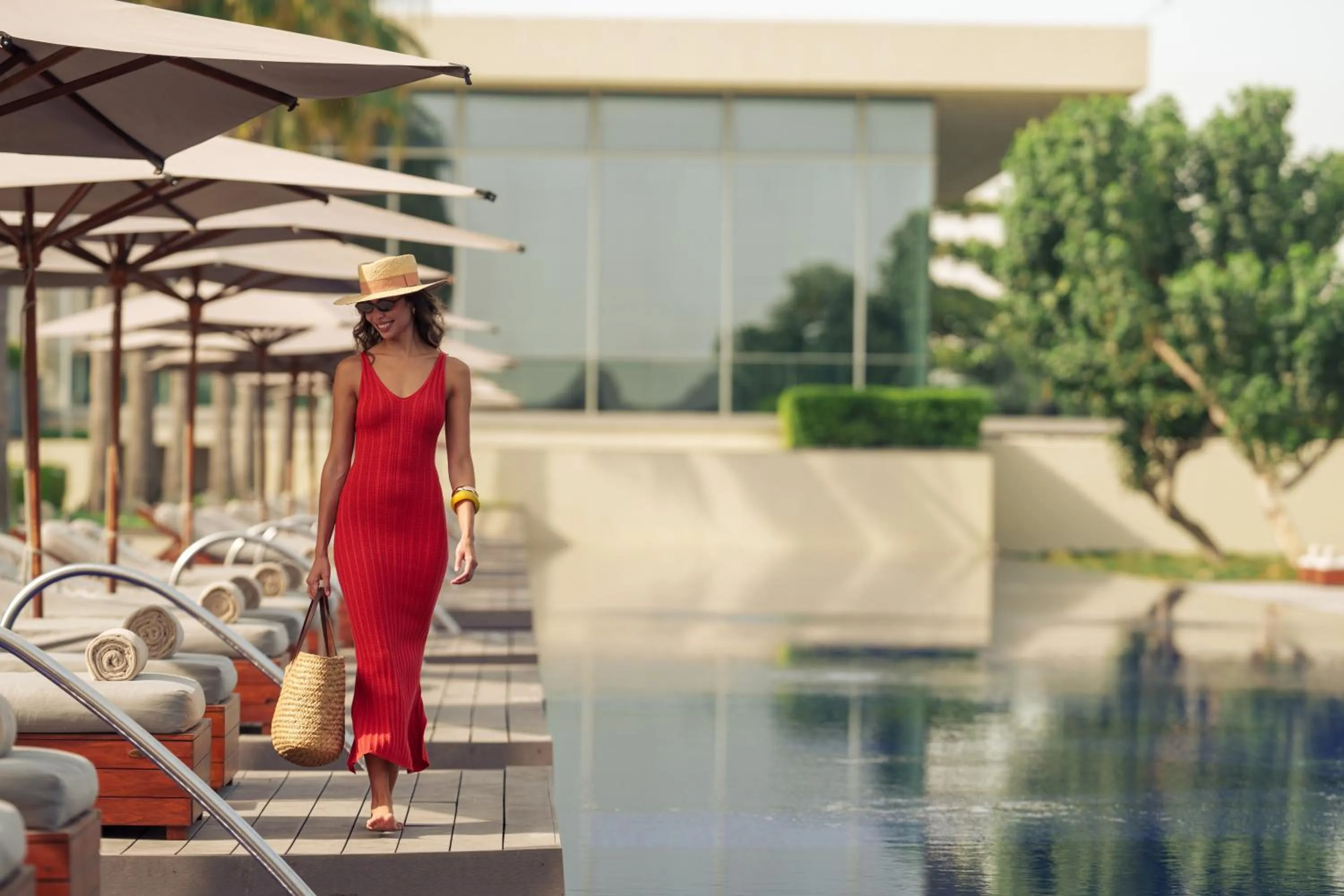 Swimming pool in Al Zorah Beach Resort