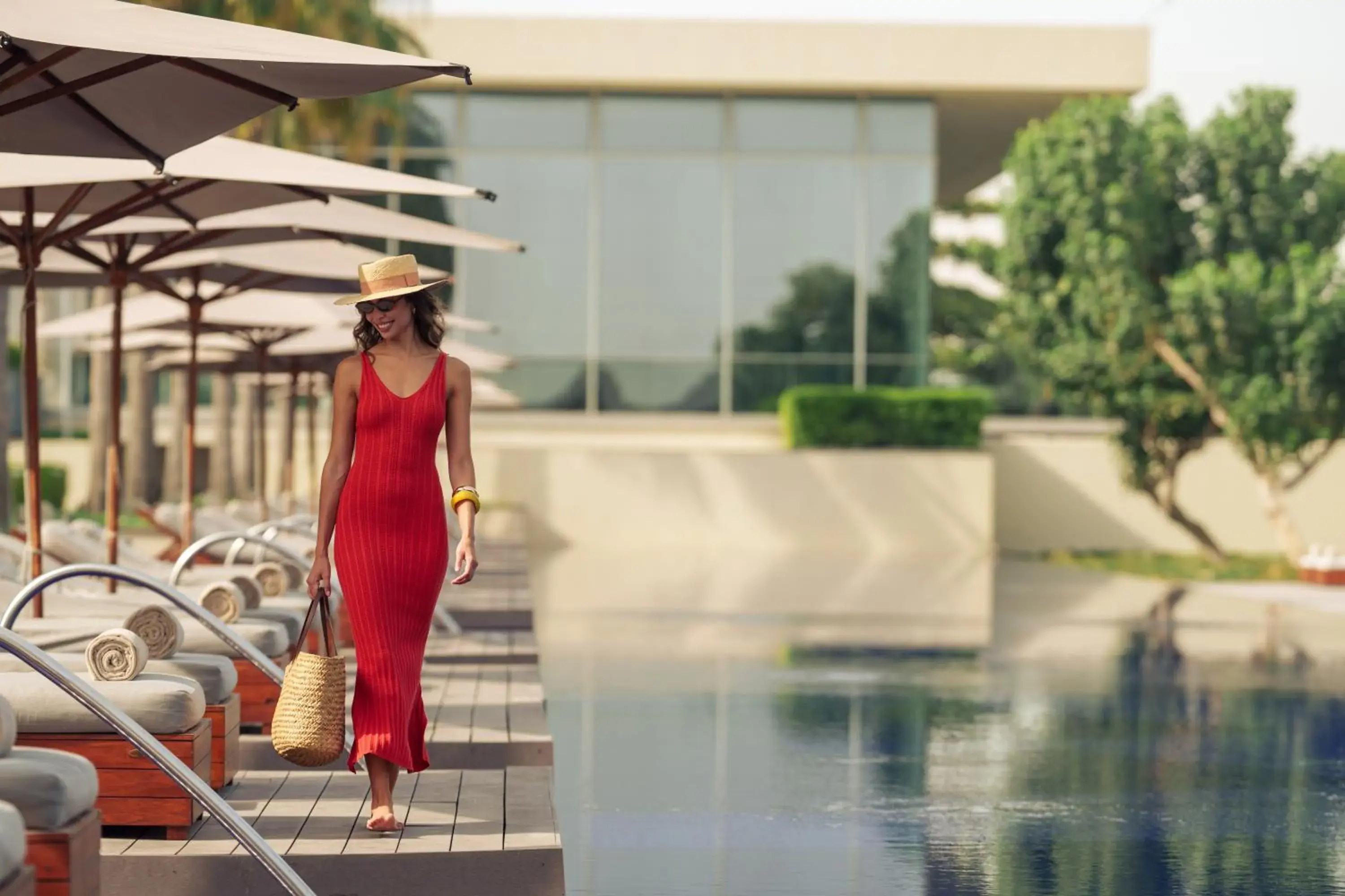 Swimming pool in Al Zorah Beach Resort Swimming pool in Al Zorah Beach Resort