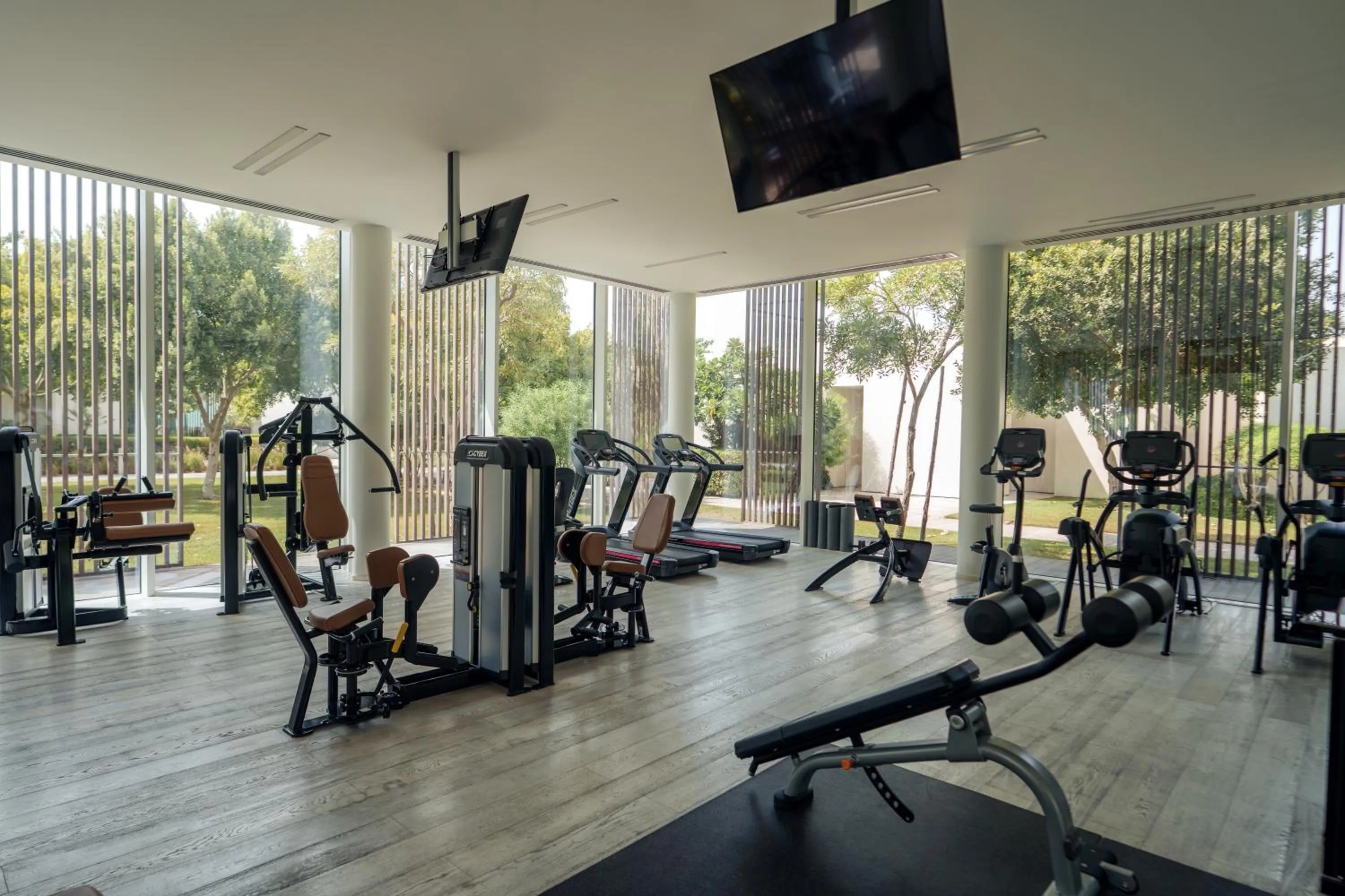 Fitness centre/facilities in Al Zorah Beach Resort