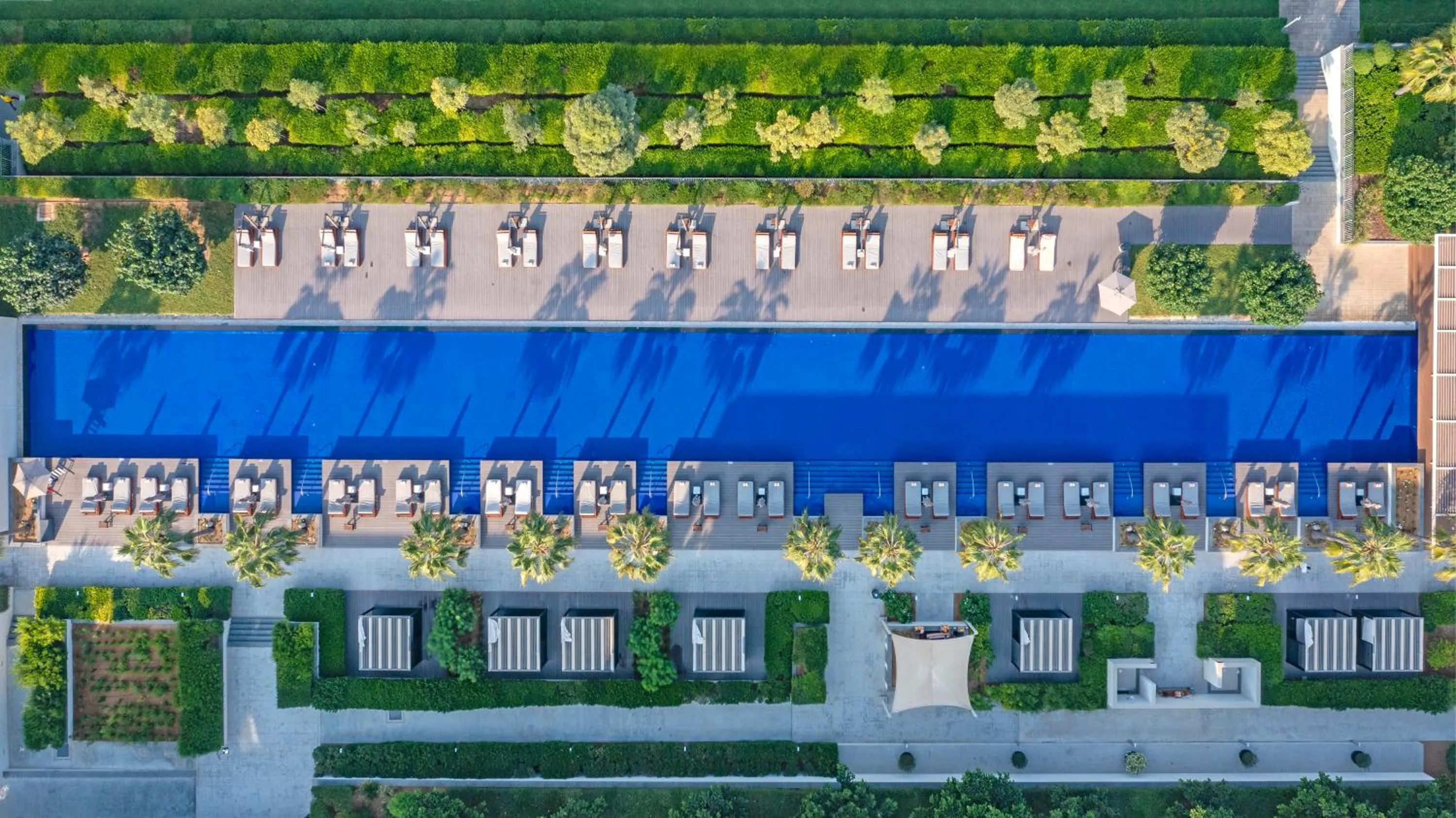 Pool view in Al Zorah Beach Resort
