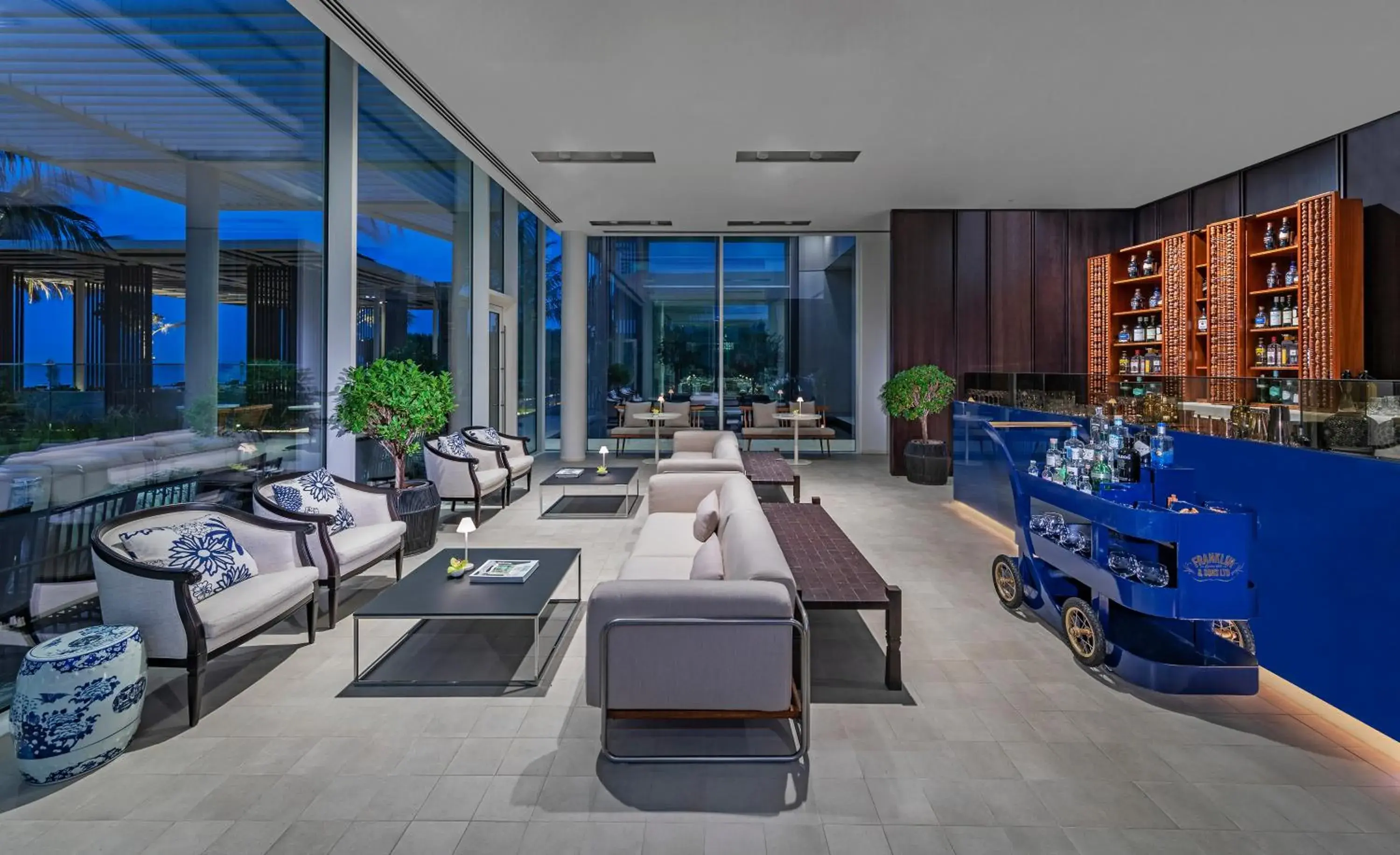 Lounge or bar in Al Zorah Beach Resort Lounge or bar in Al Zorah Beach Resort