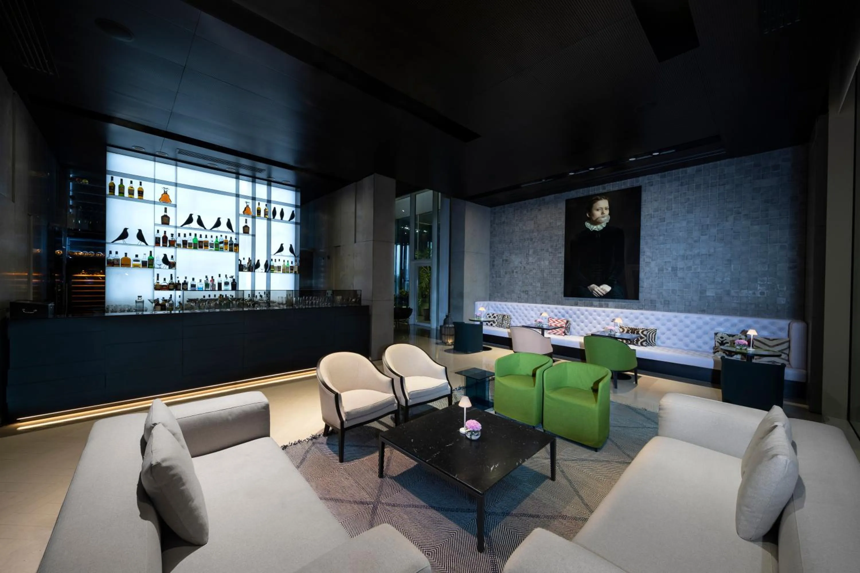 Lounge or bar in Al Zorah Beach Resort