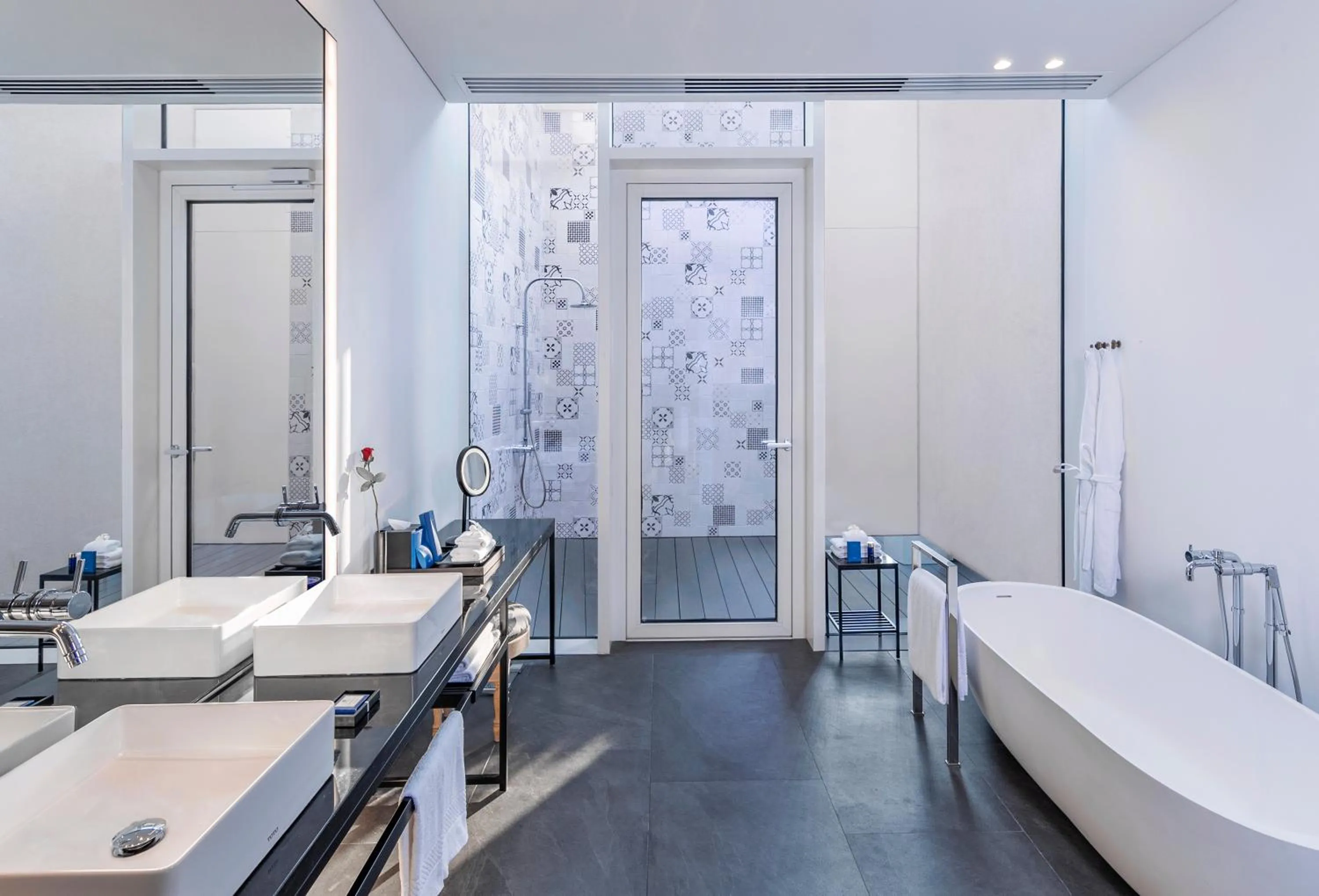 Bathroom in Al Zorah Beach Resort