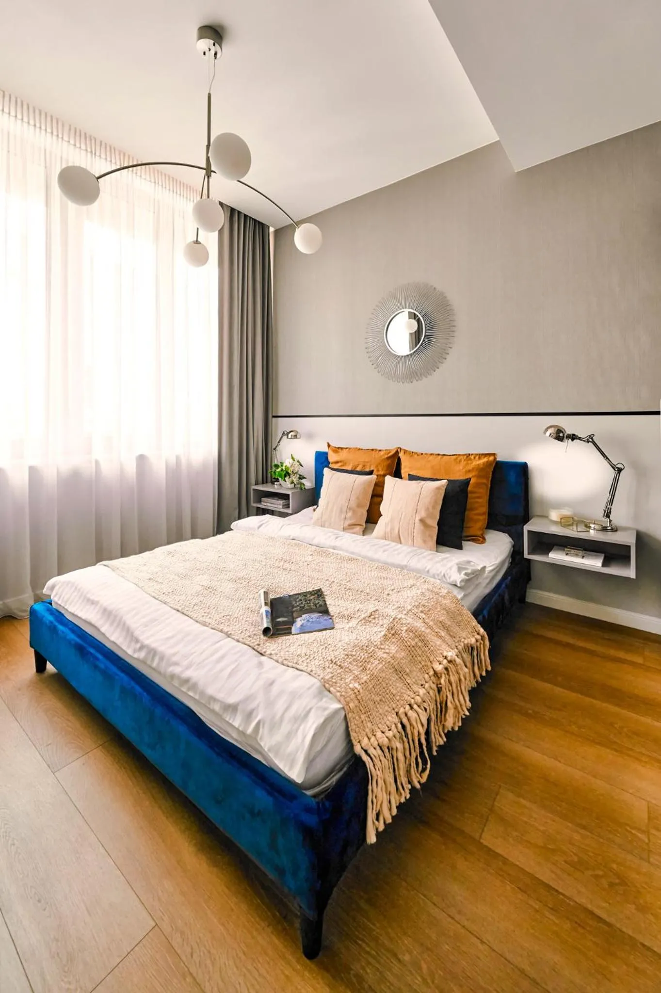 Bed in Wielopole17 Max Apartment with AC