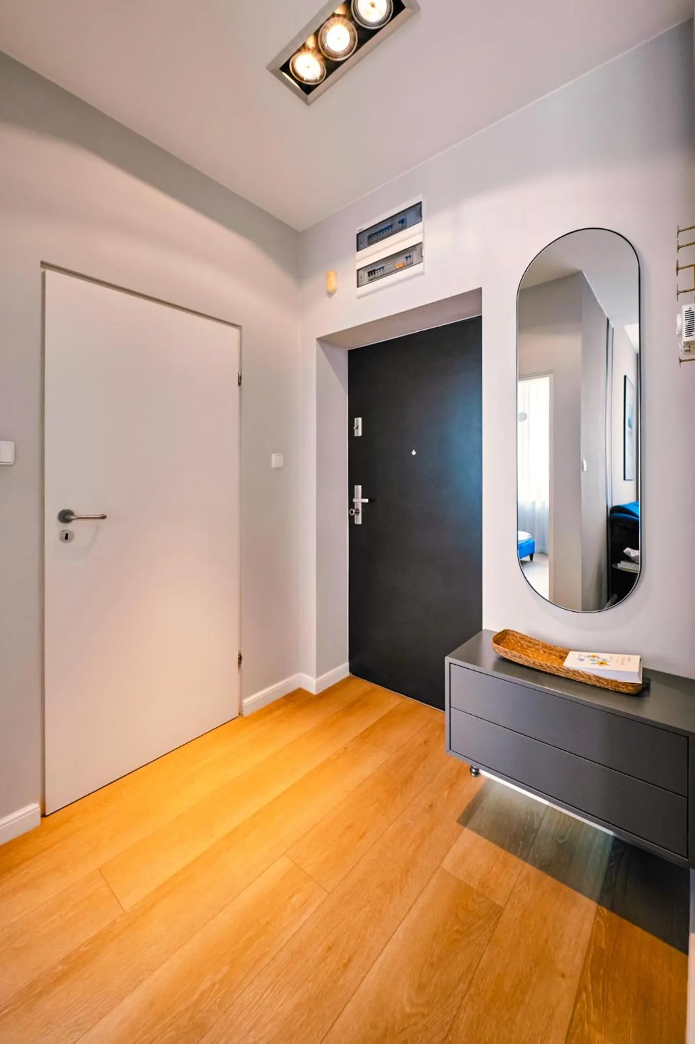 air conditioner in Wielopole17 Max Apartment with AC