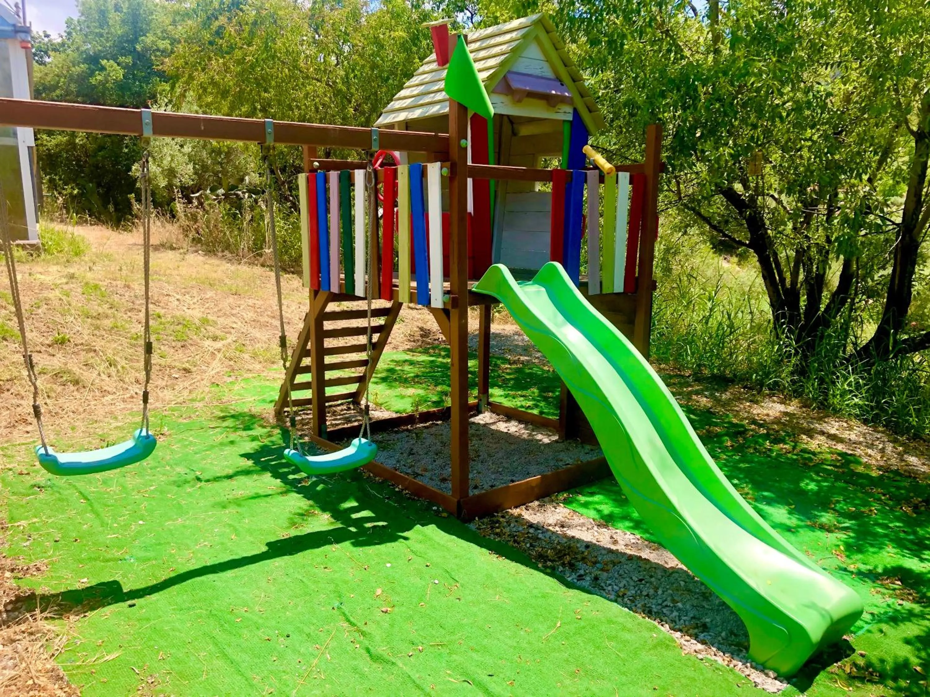 Children play ground in Cuore Della Valle