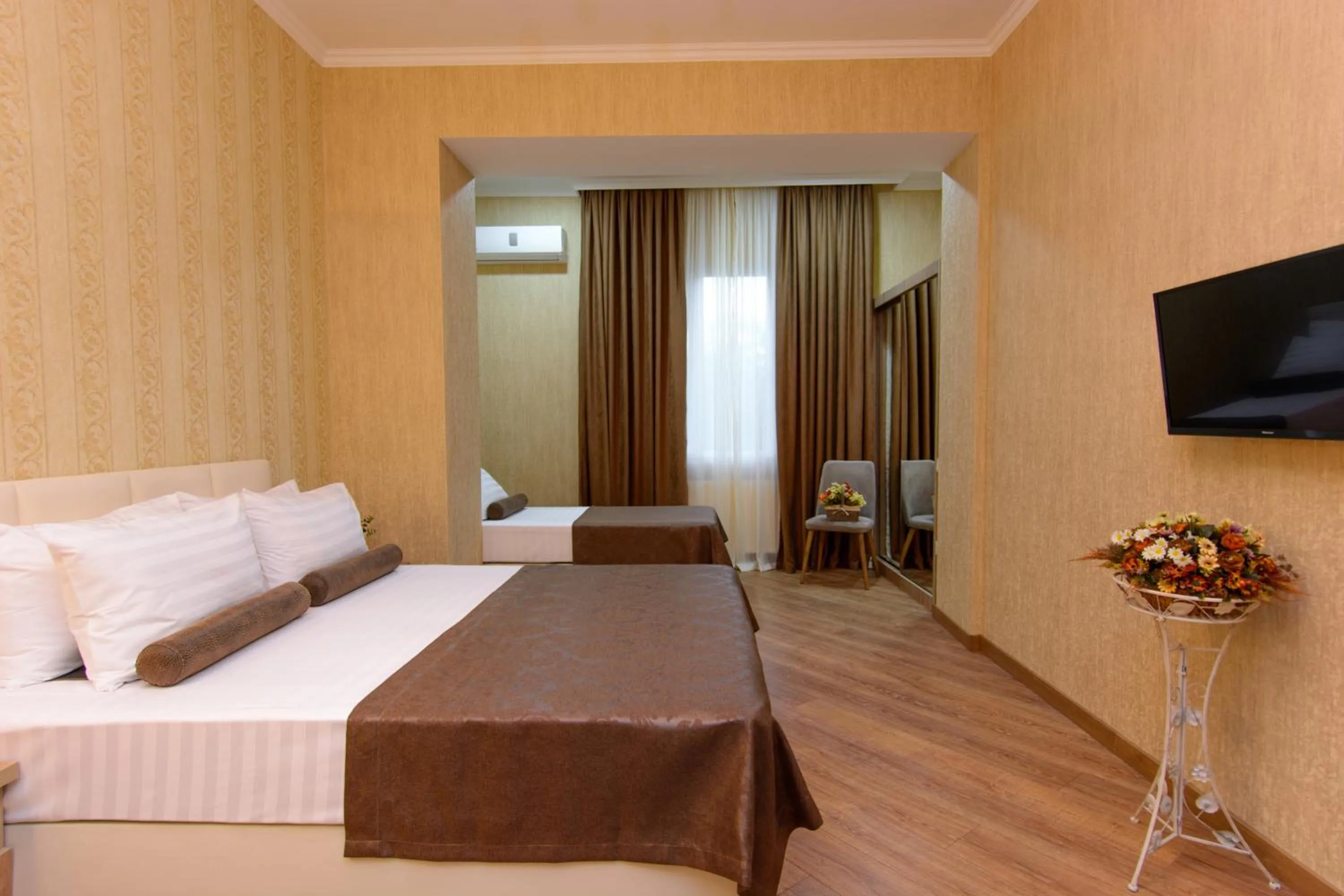 Photo of the whole room, Bed in Dat Exx Apartments on Marjanishvili