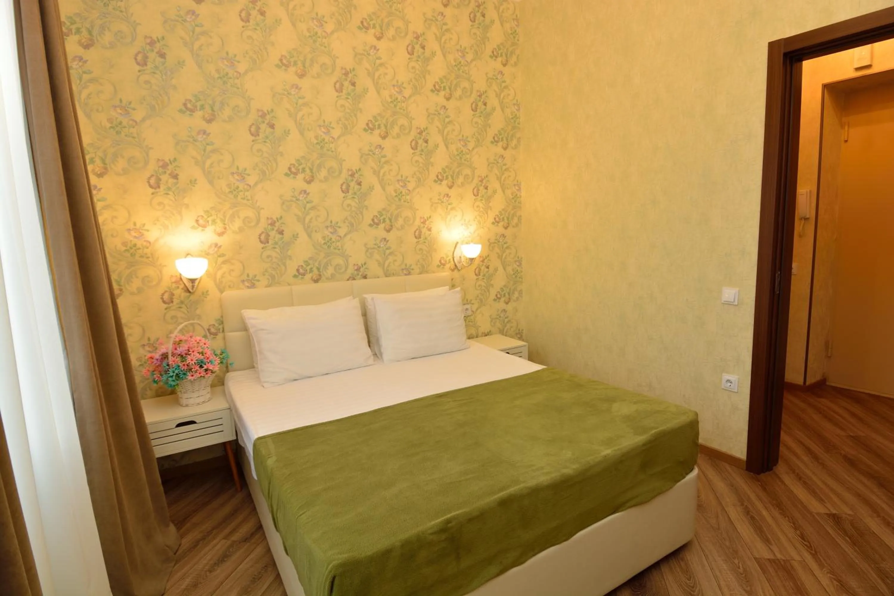 Bedroom, Bed in Dat Exx Apartments on Marjanishvili