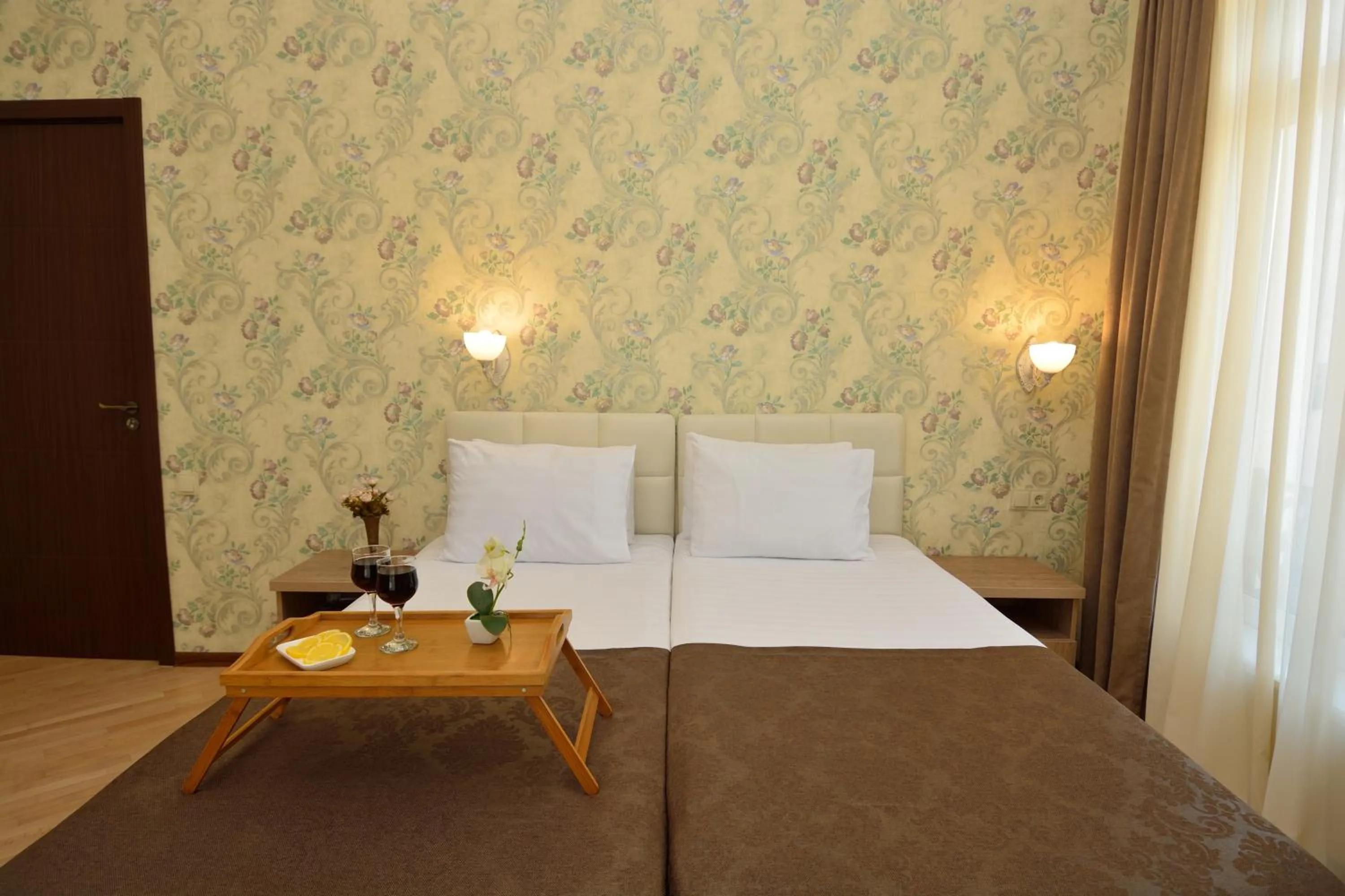 Bedroom, Bed in Dat Exx Apartments on Marjanishvili