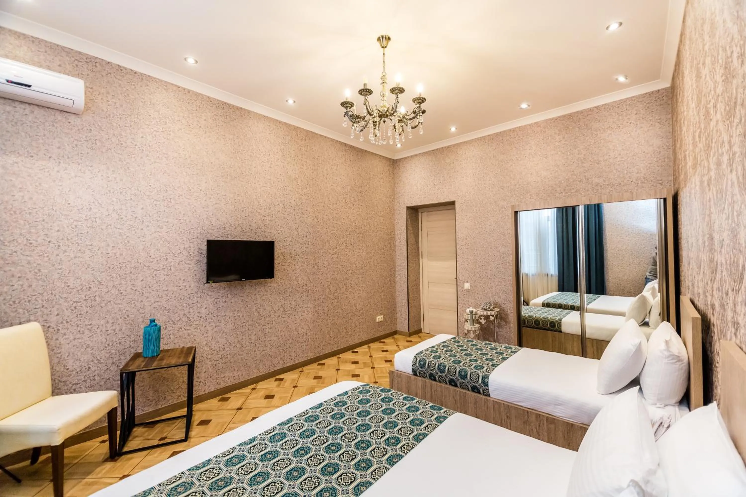 Photo of the whole room, Bed in Dat Exx Apartments on Marjanishvili