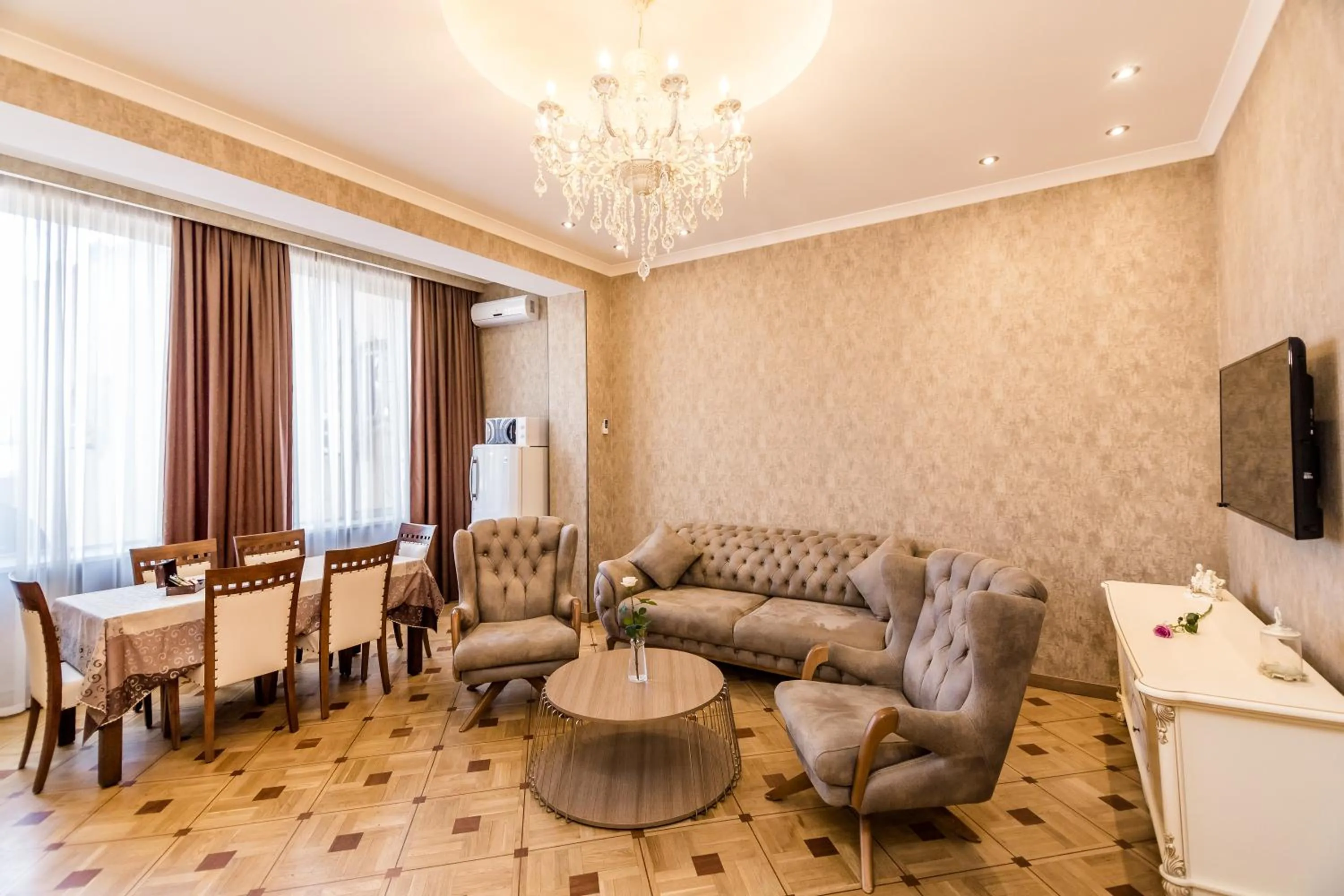 Coffee/tea facilities in Dat Exx Apartments on Marjanishvili