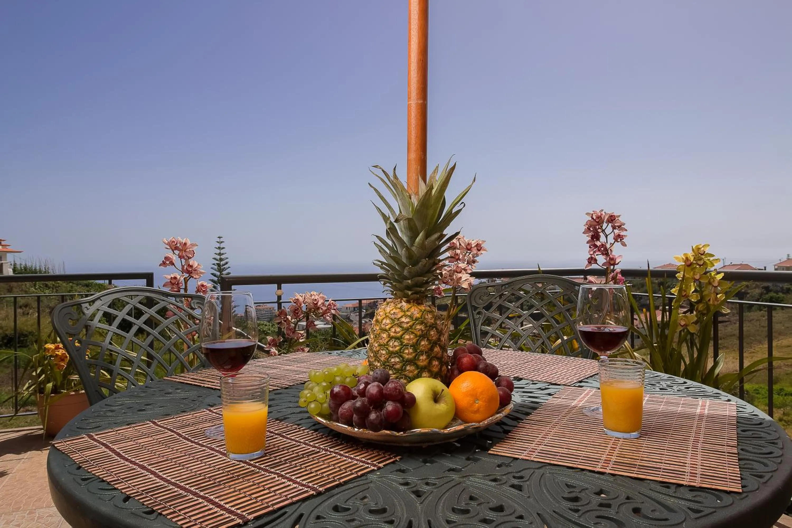 Balcony/Terrace in Paradise House Calheta