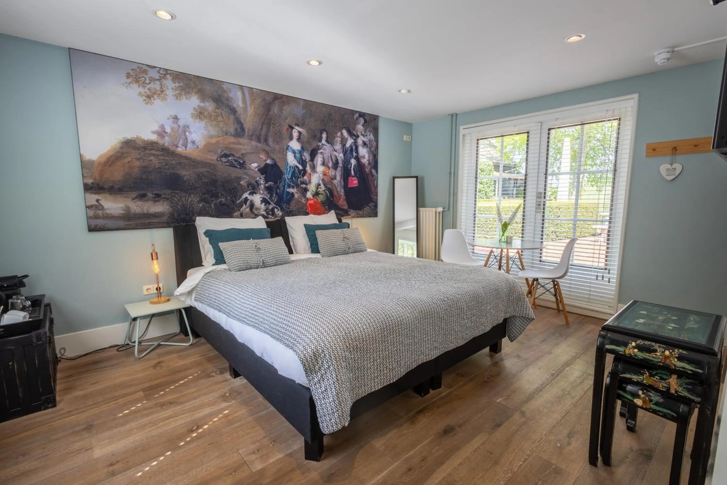 Bed in B&B Kasteel Maurick