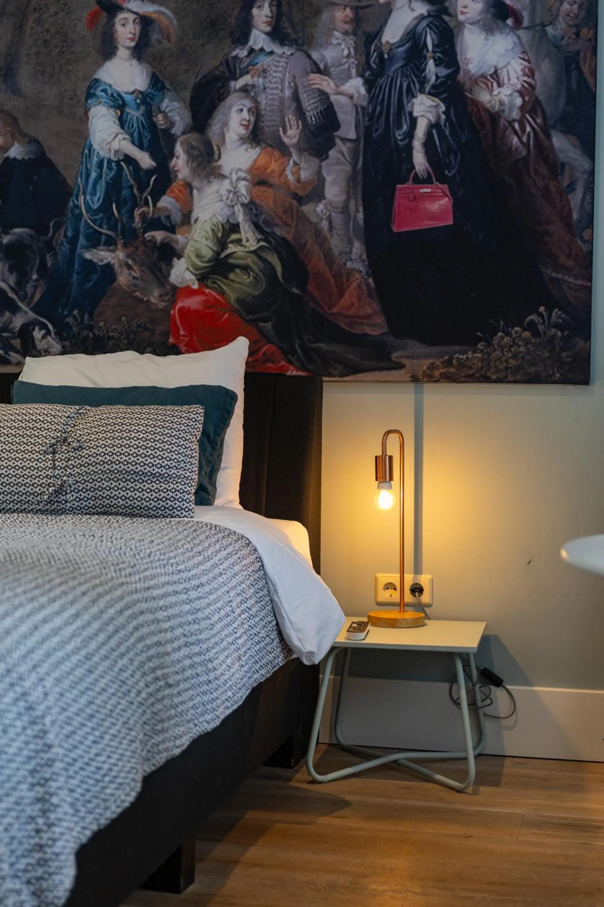 Bed in B&B Kasteel Maurick