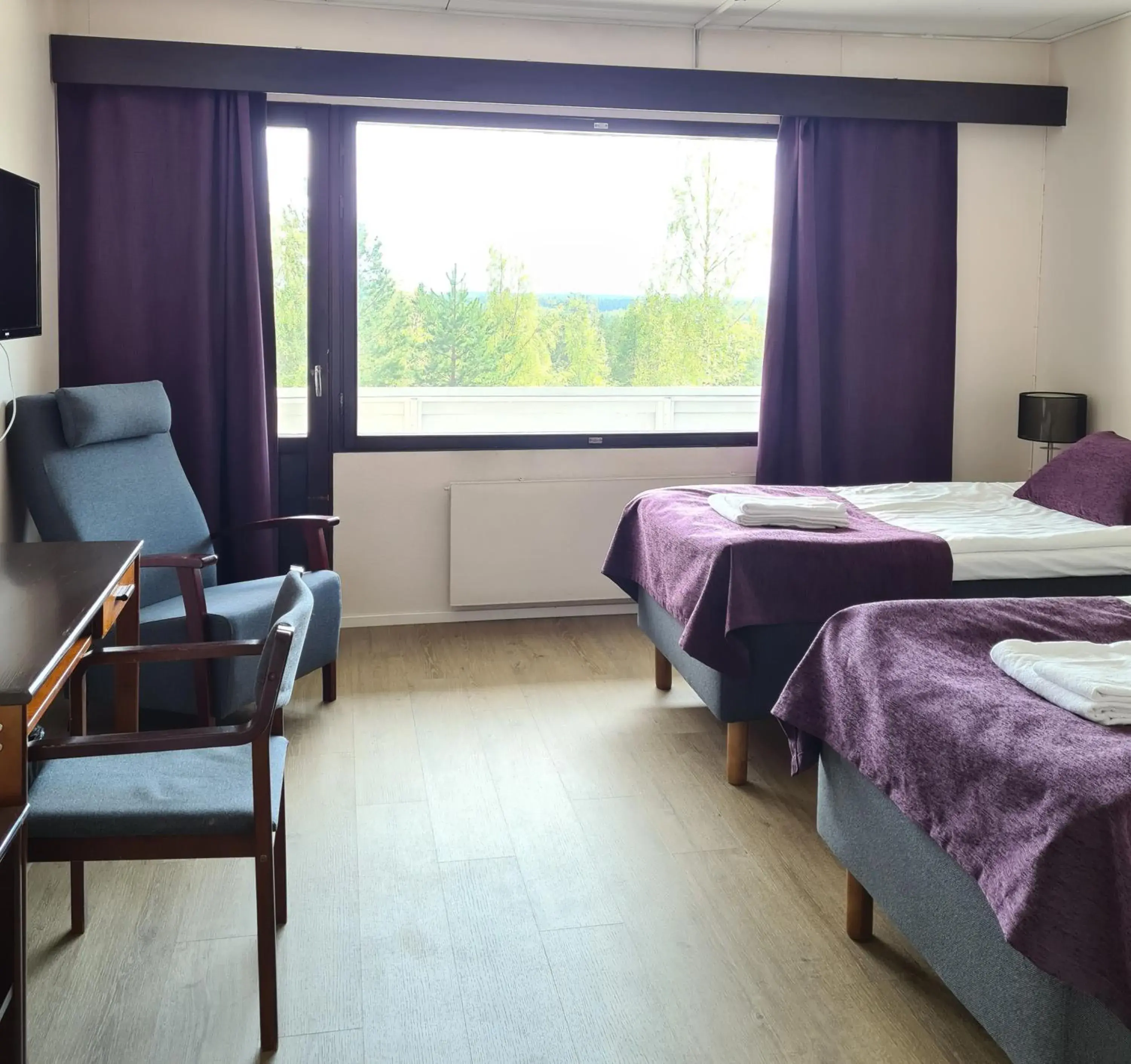 Twin Room with Balcony & view - No pets allowed in Hotel Julie Twin Room with Balcony & view - No pets allowed in Hotel Julie