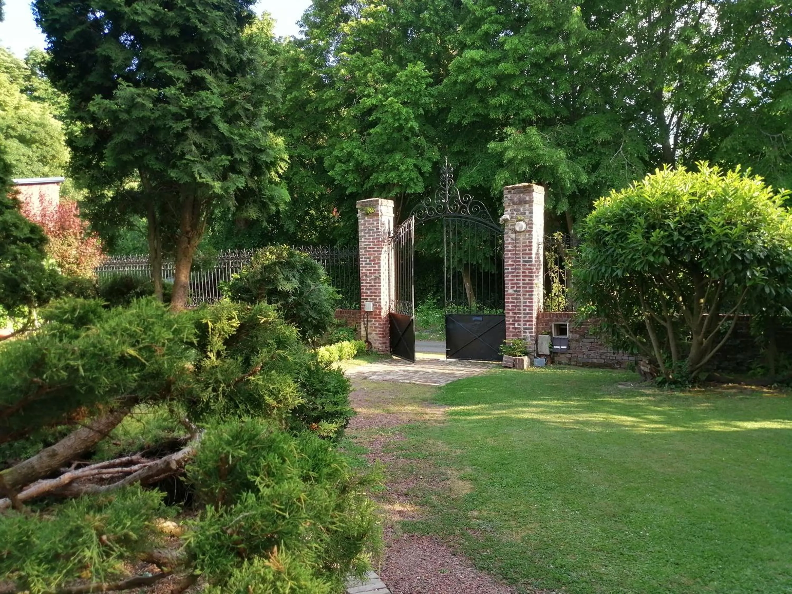 Garden in Laclos des champs