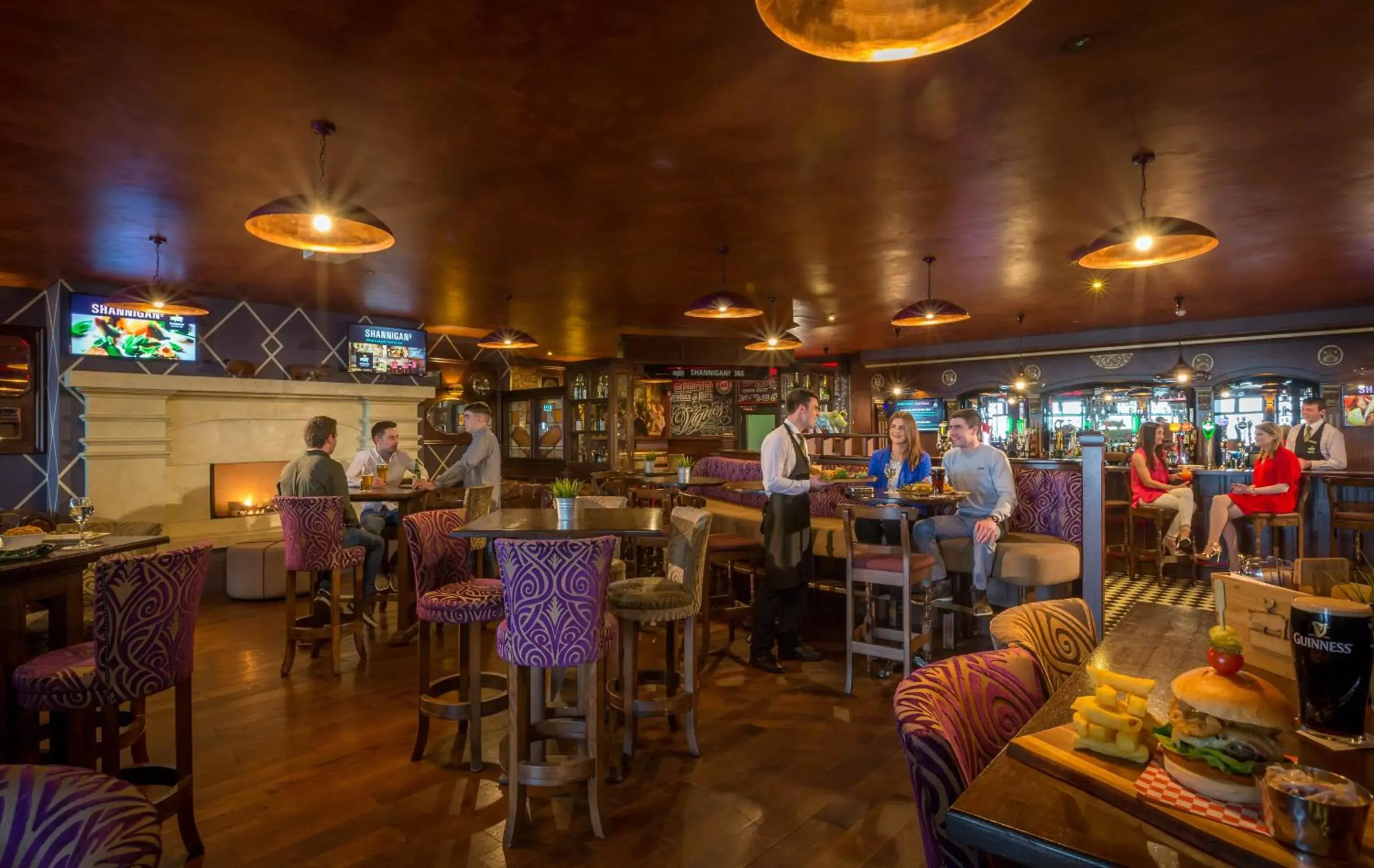Lounge or bar in The Inn at Dromoland Lounge or bar in The Inn at Dromoland