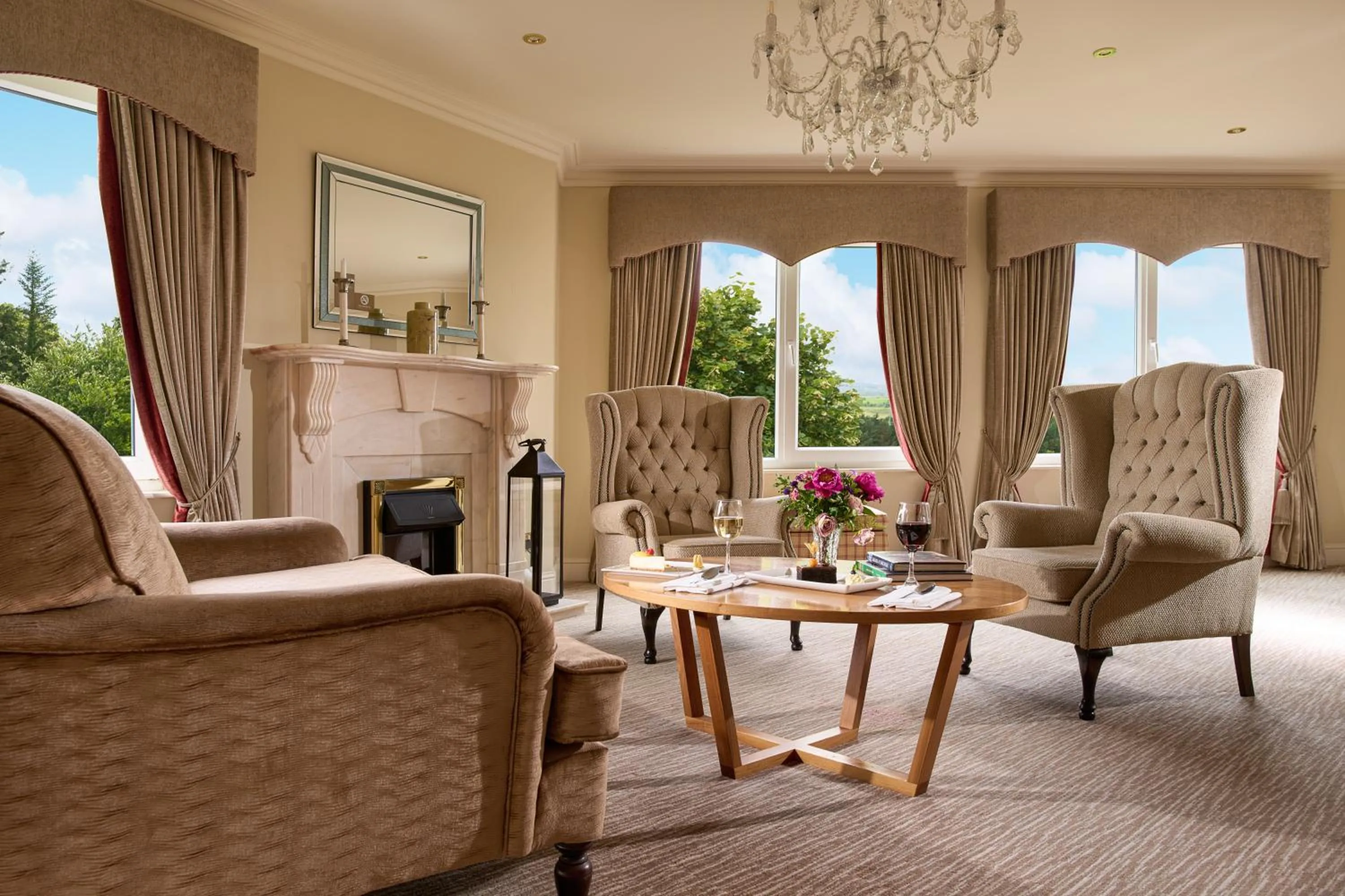 Bedroom in The Inn at Dromoland
