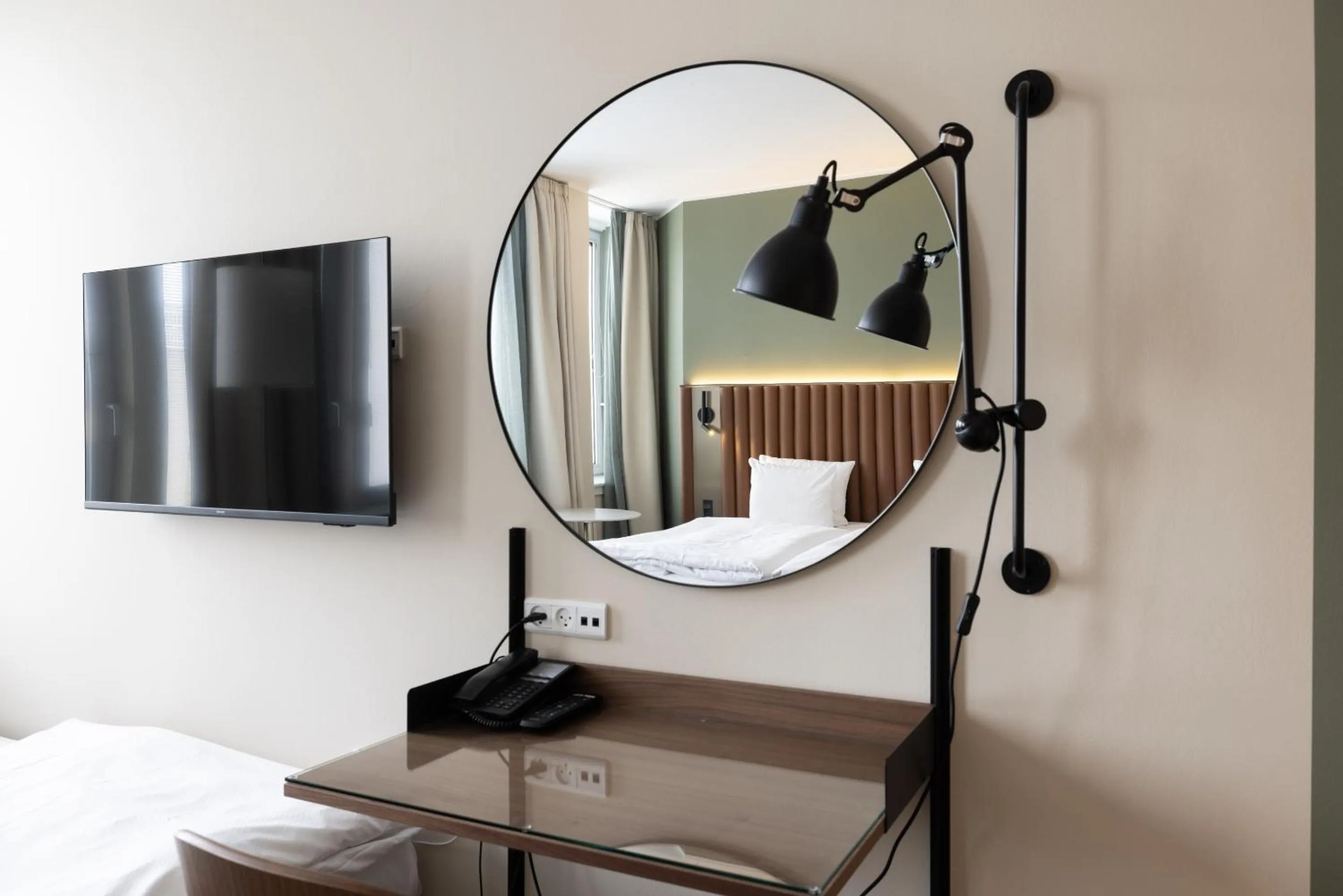 Bed in Imperial Hotel