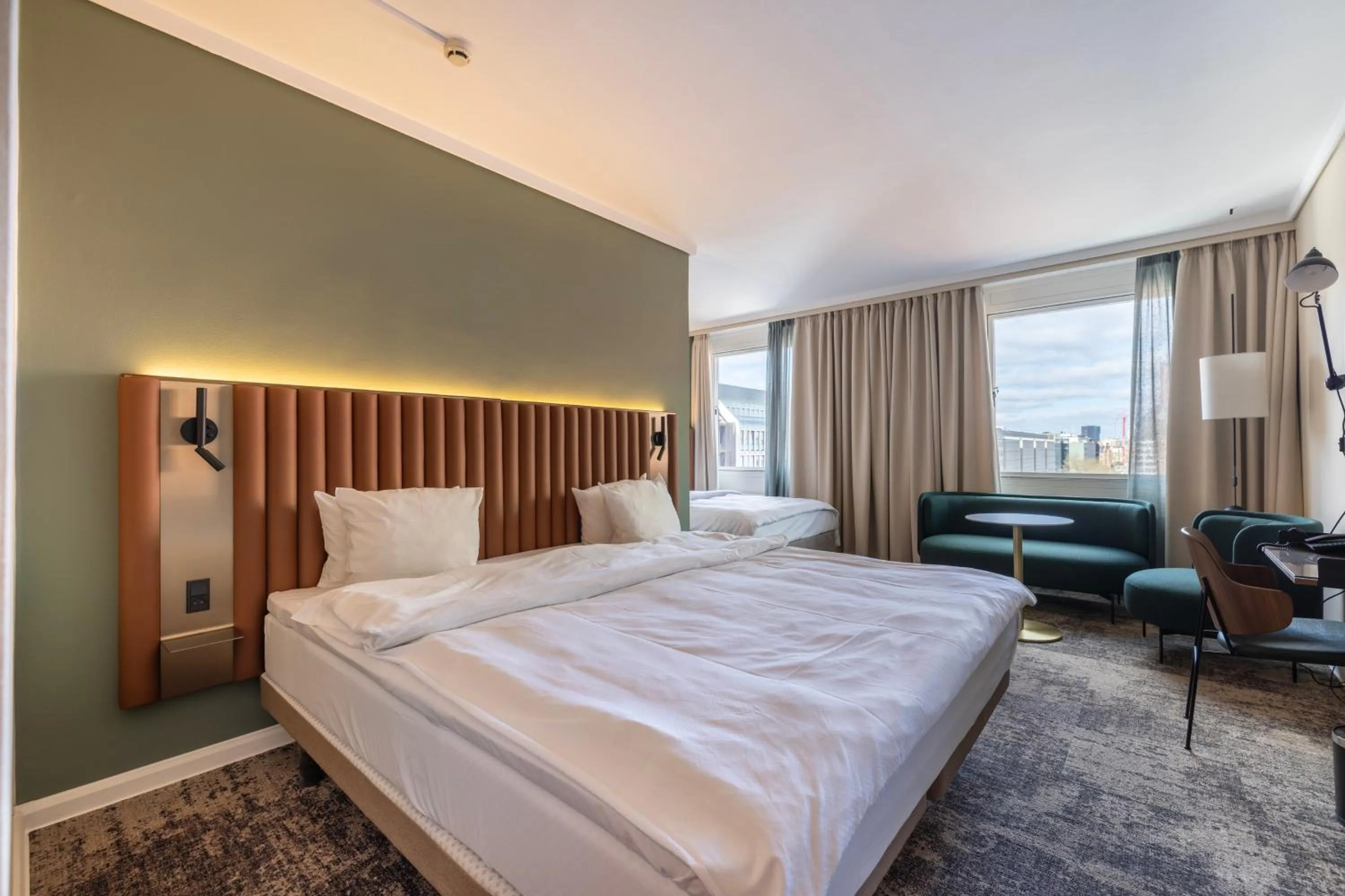 Bed in Imperial Hotel