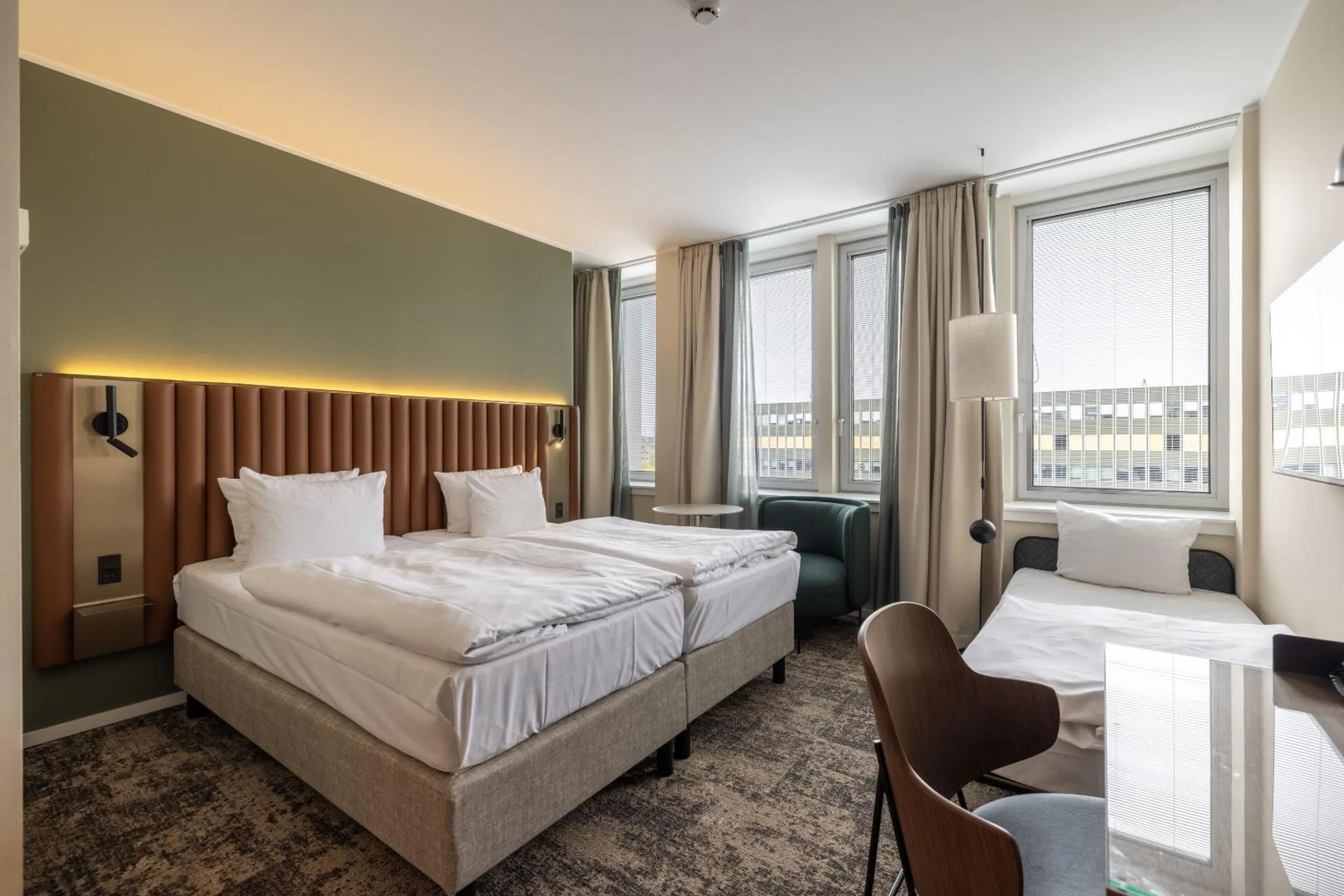 Bed in Imperial Hotel