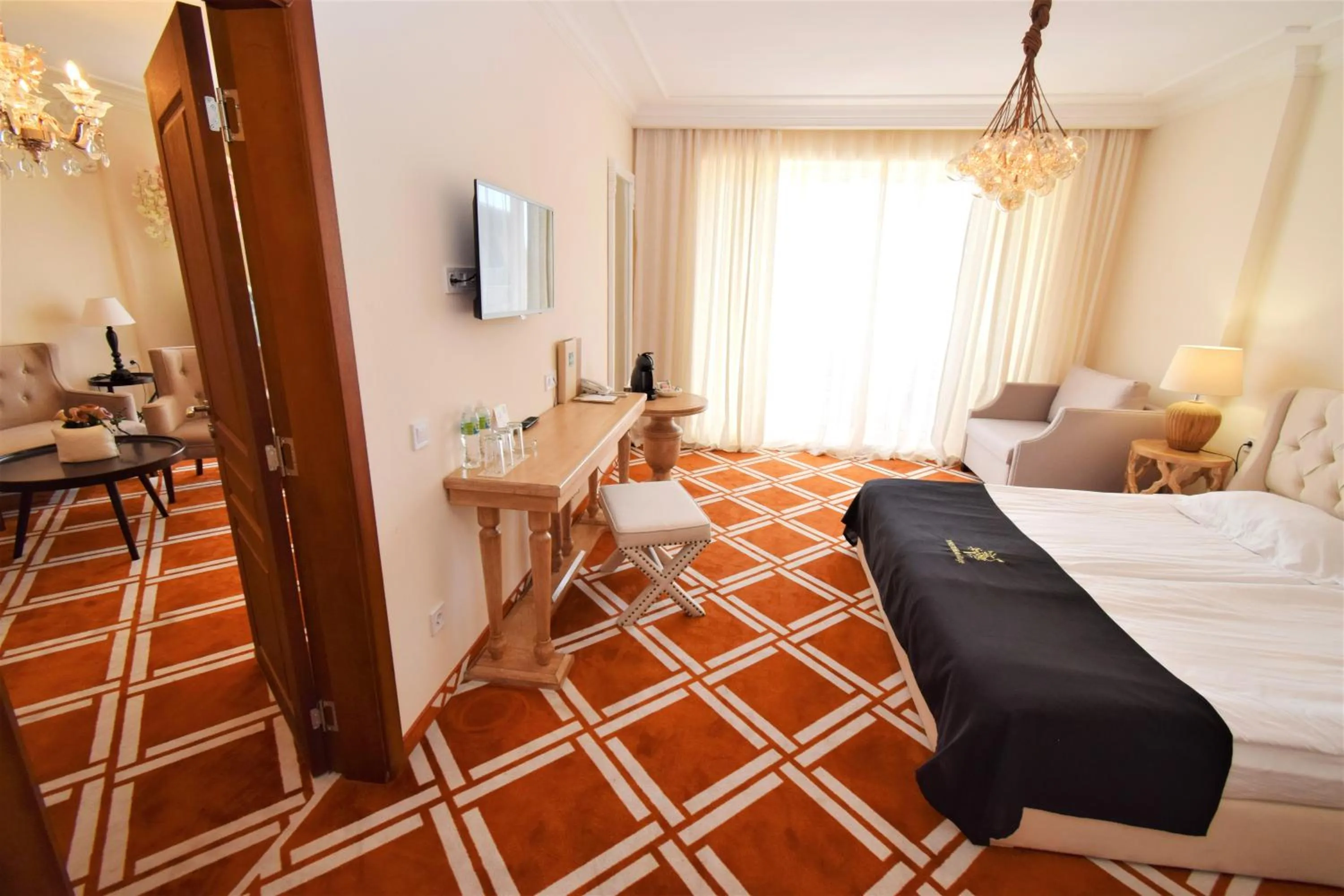 Bed in ECO Therma Village - Mineral Pool & SPA & All Inclusive