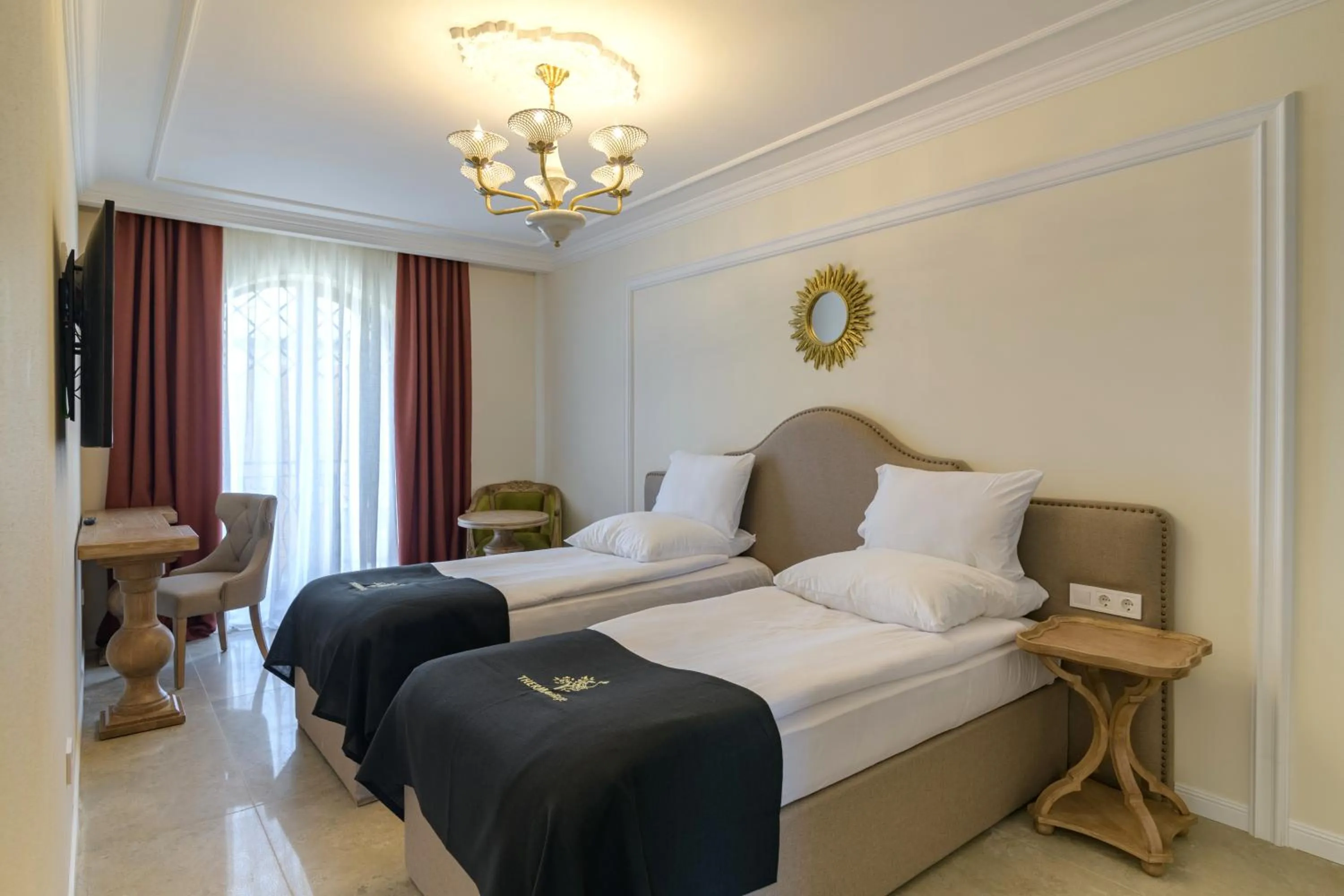 Bed in ECO Therma Village - Mineral Pool & SPA & All Inclusive