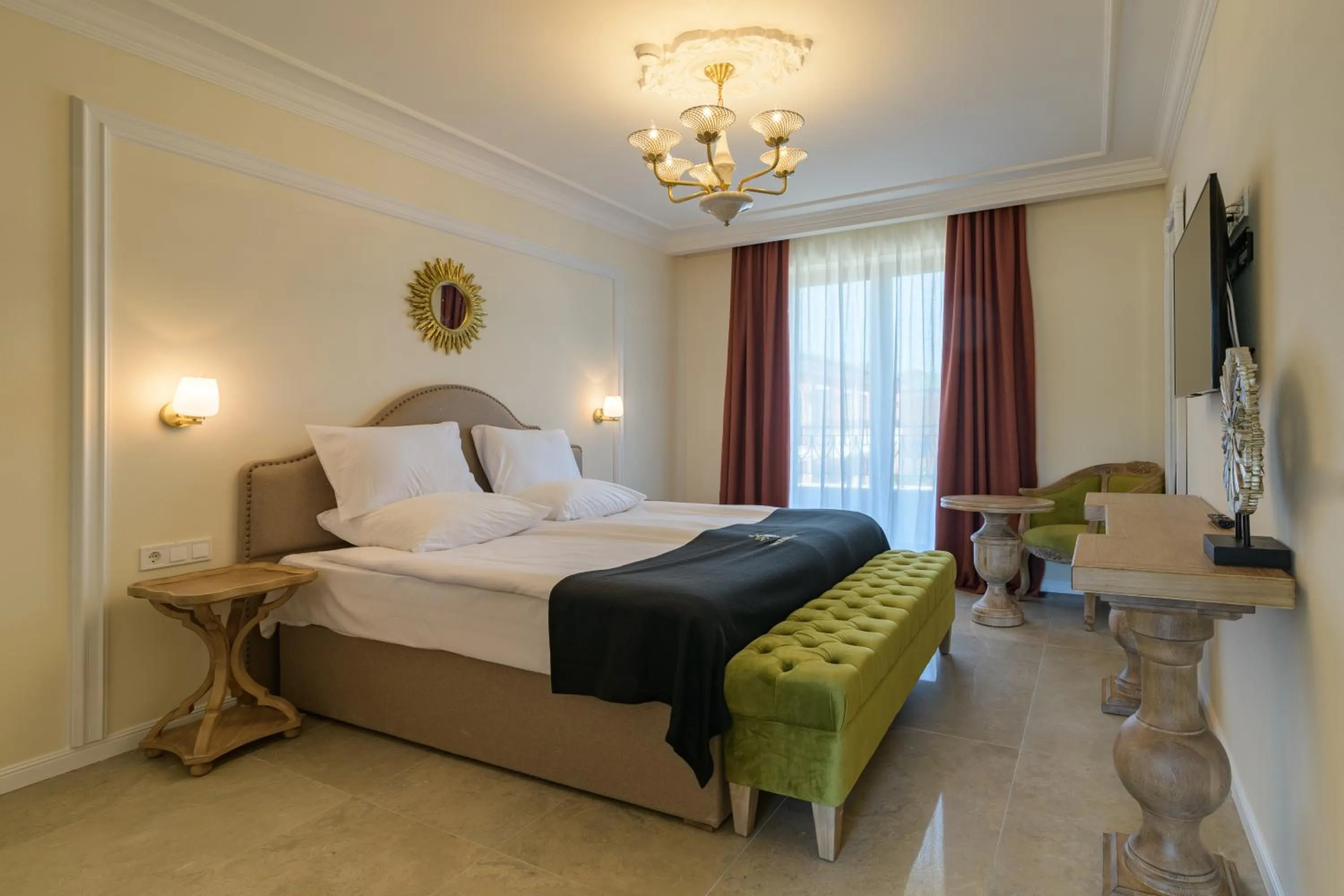 Bed in ECO Therma Village - Mineral Pool & SPA & All Inclusive