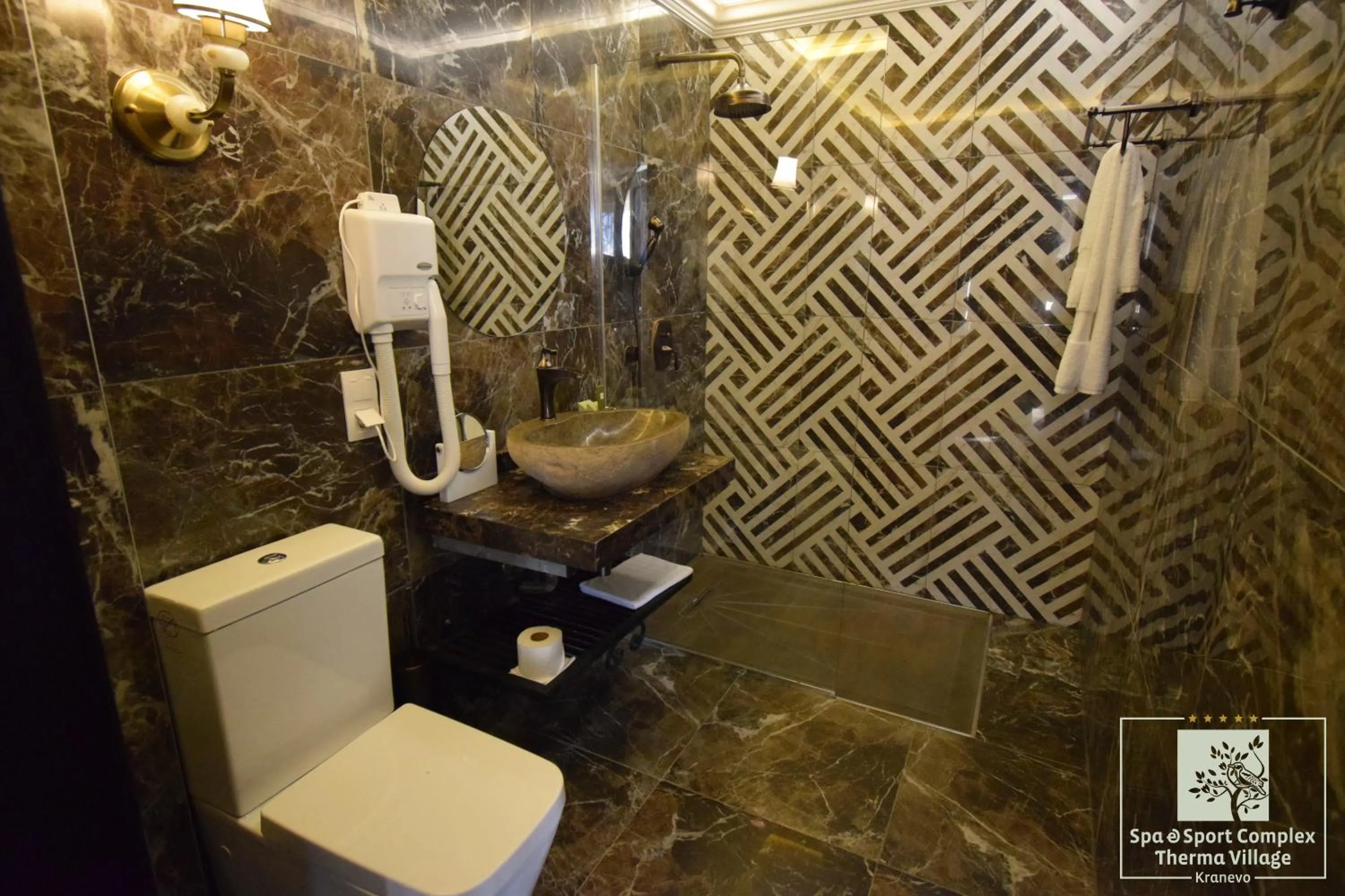 Bathroom in ECO Therma Village - Mineral Pool & SPA & All Inclusive