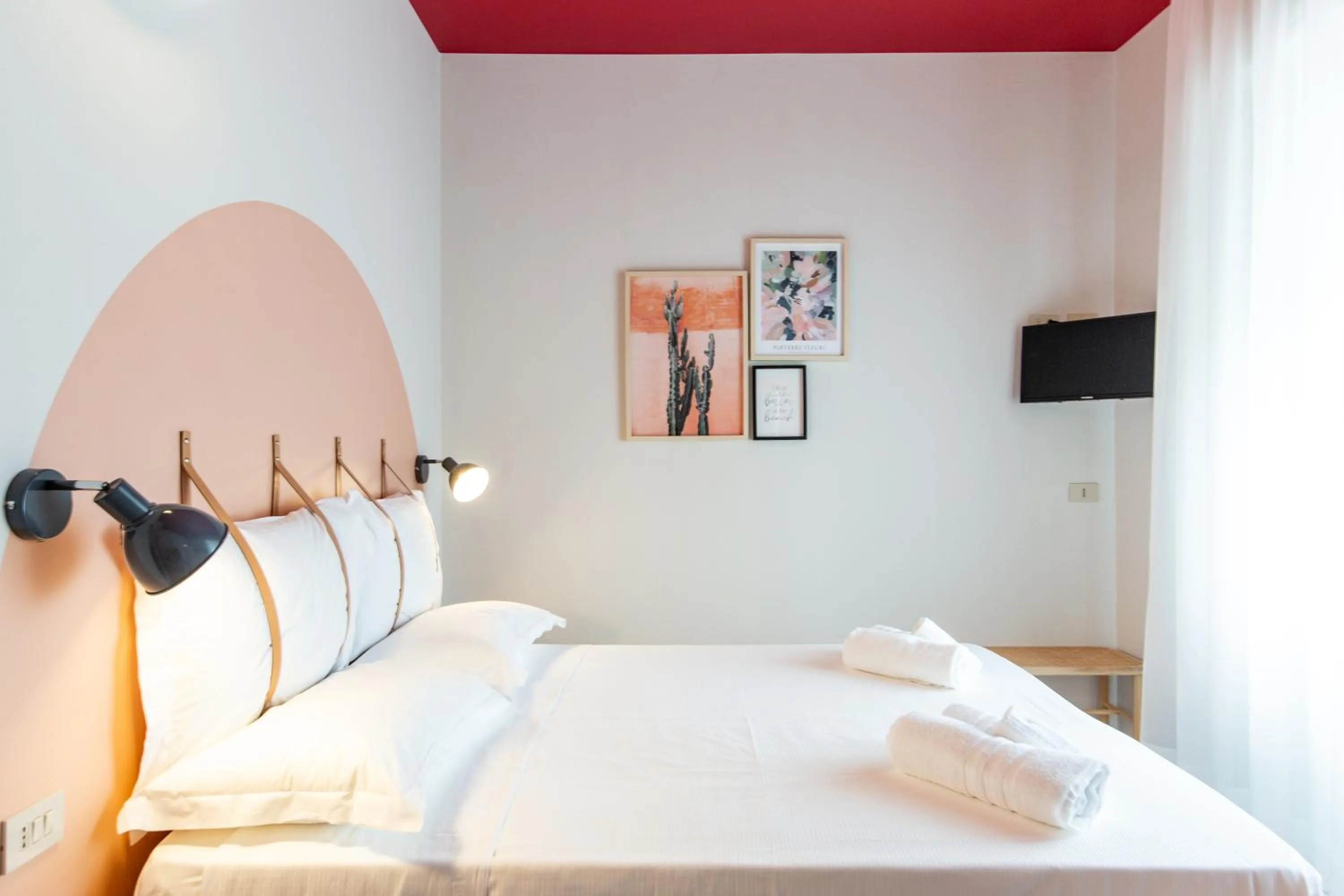 Bed in Hotel Belvedere Rimini