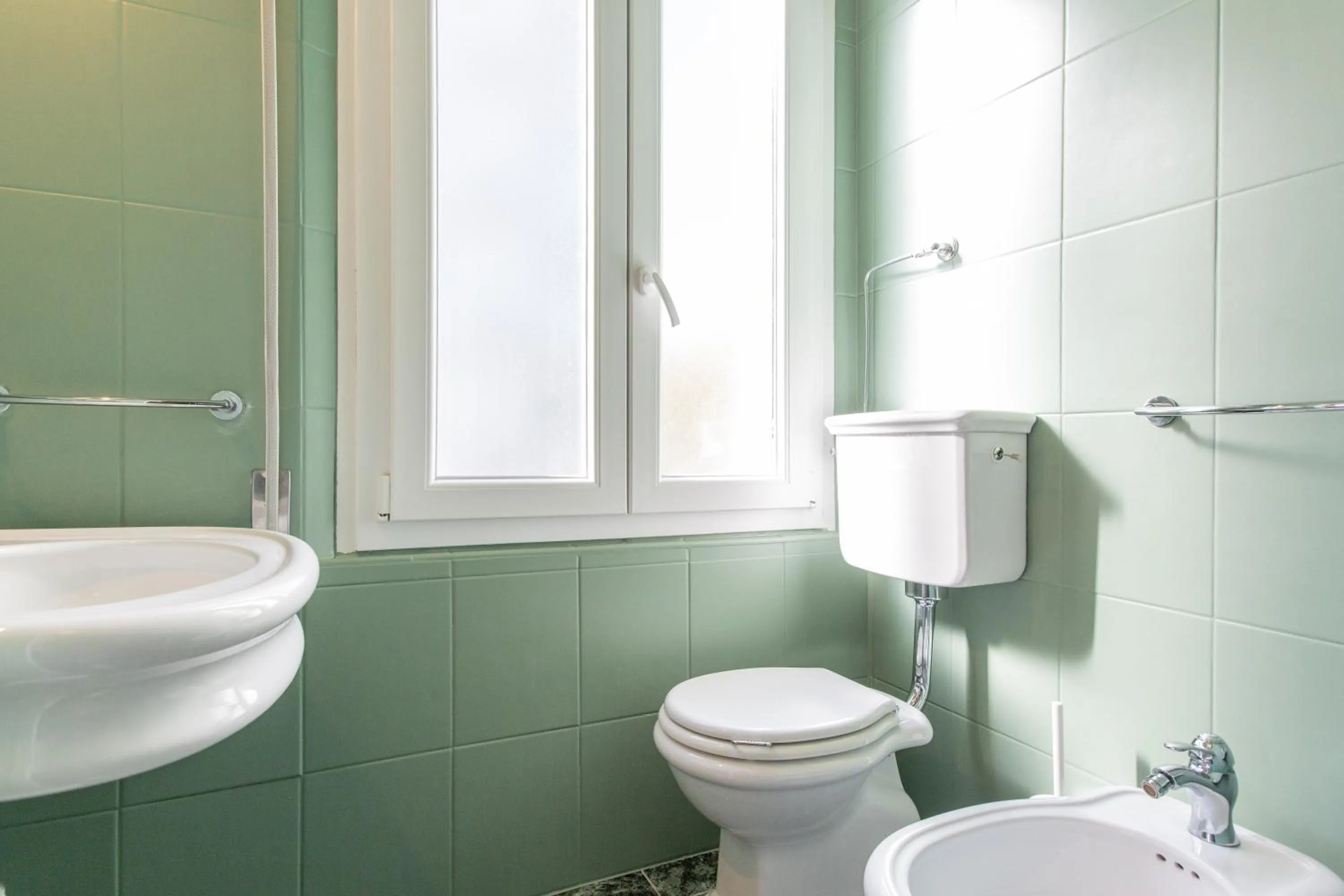 Toilet in Hotel Belvedere Rimini