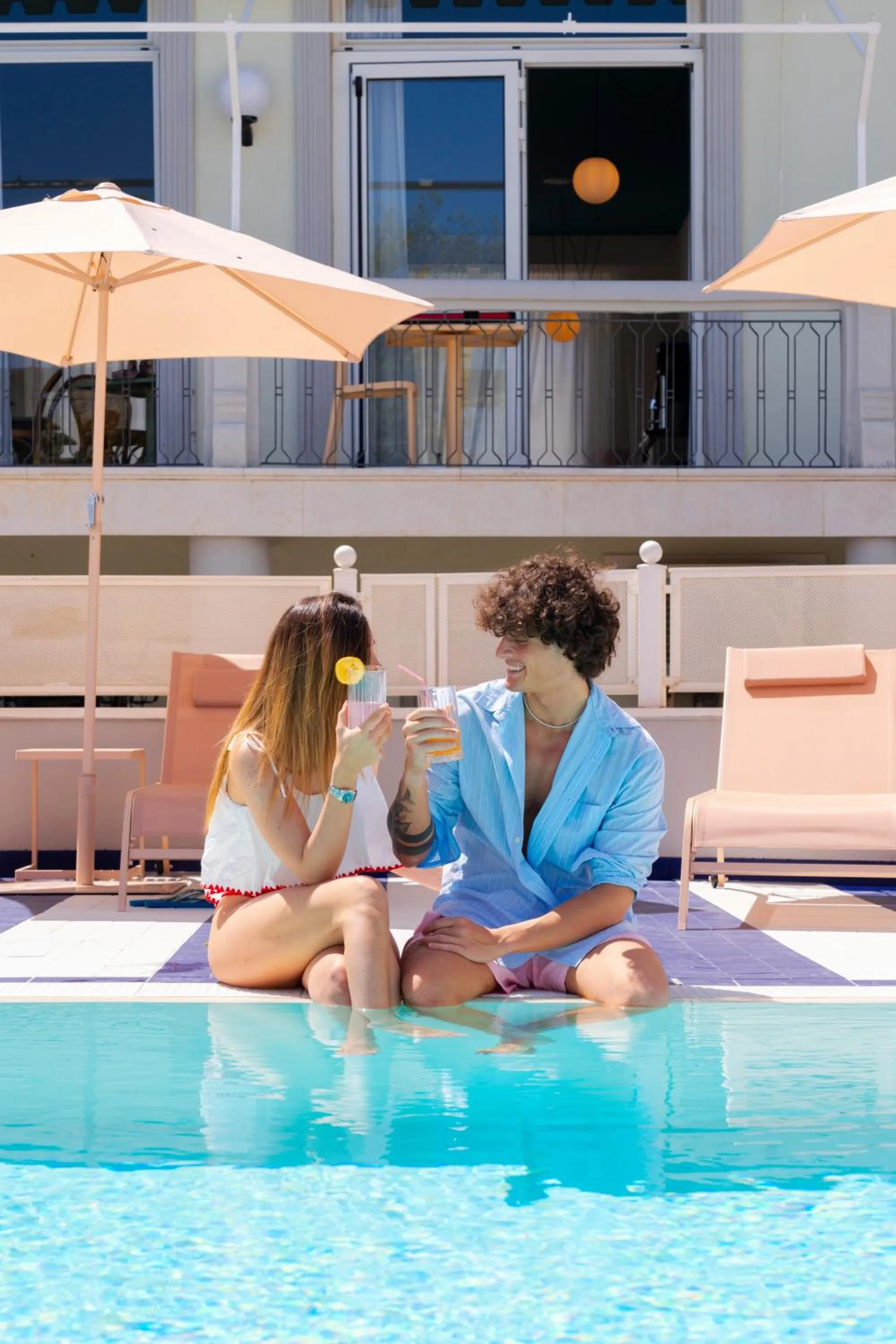 Swimming pool in Hotel Belvedere Rimini