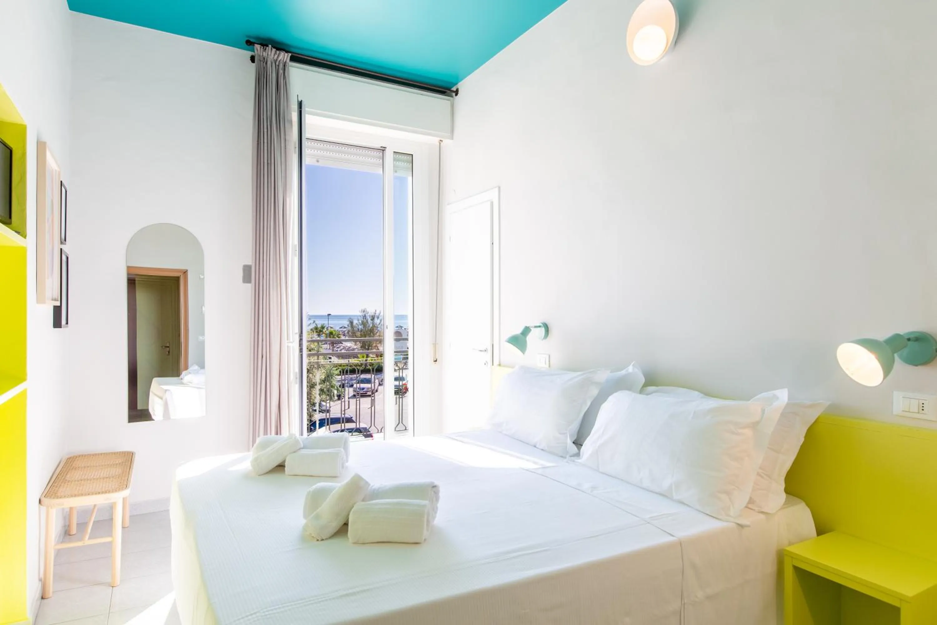 Bed in Hotel Belvedere Rimini